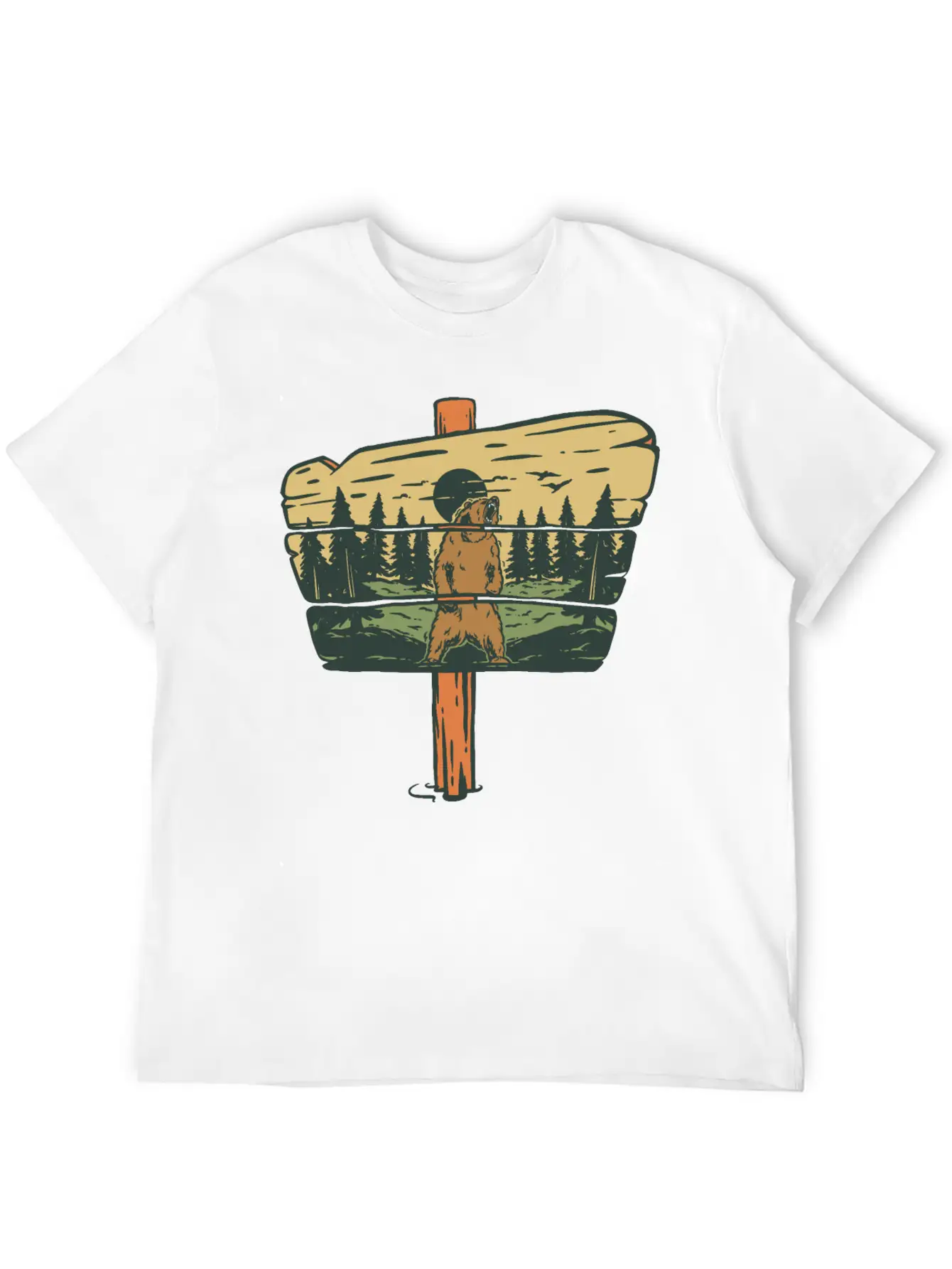 Wildlife National Park Breathable Soft Cotton T-Shirt – Timeless Casual Look