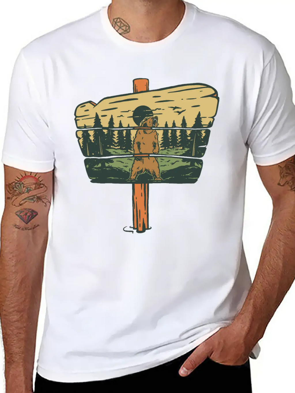 Wildlife National Park Breathable Soft Cotton T-Shirt – Timeless Casual Look
