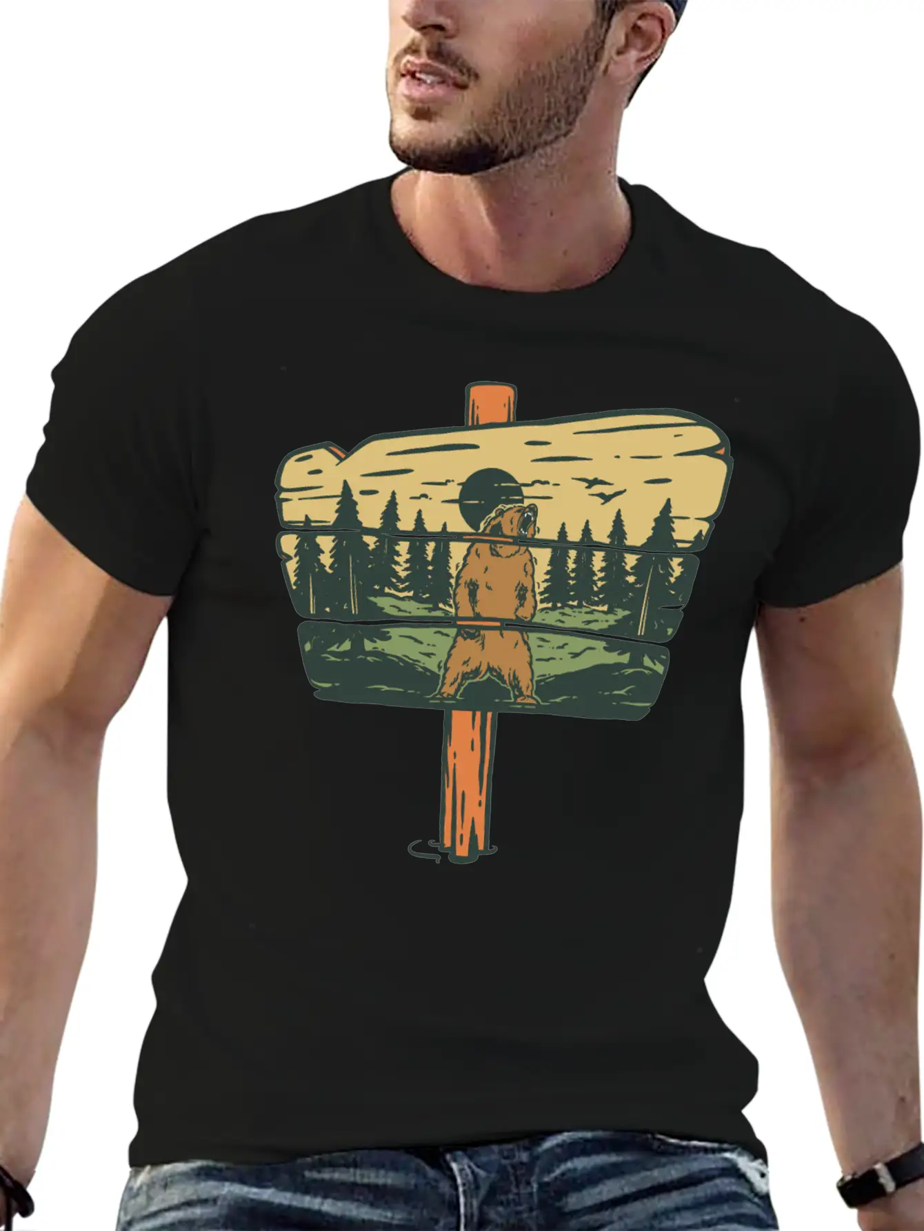 Wildlife National Park Breathable Soft Cotton T-Shirt – Timeless Casual Look