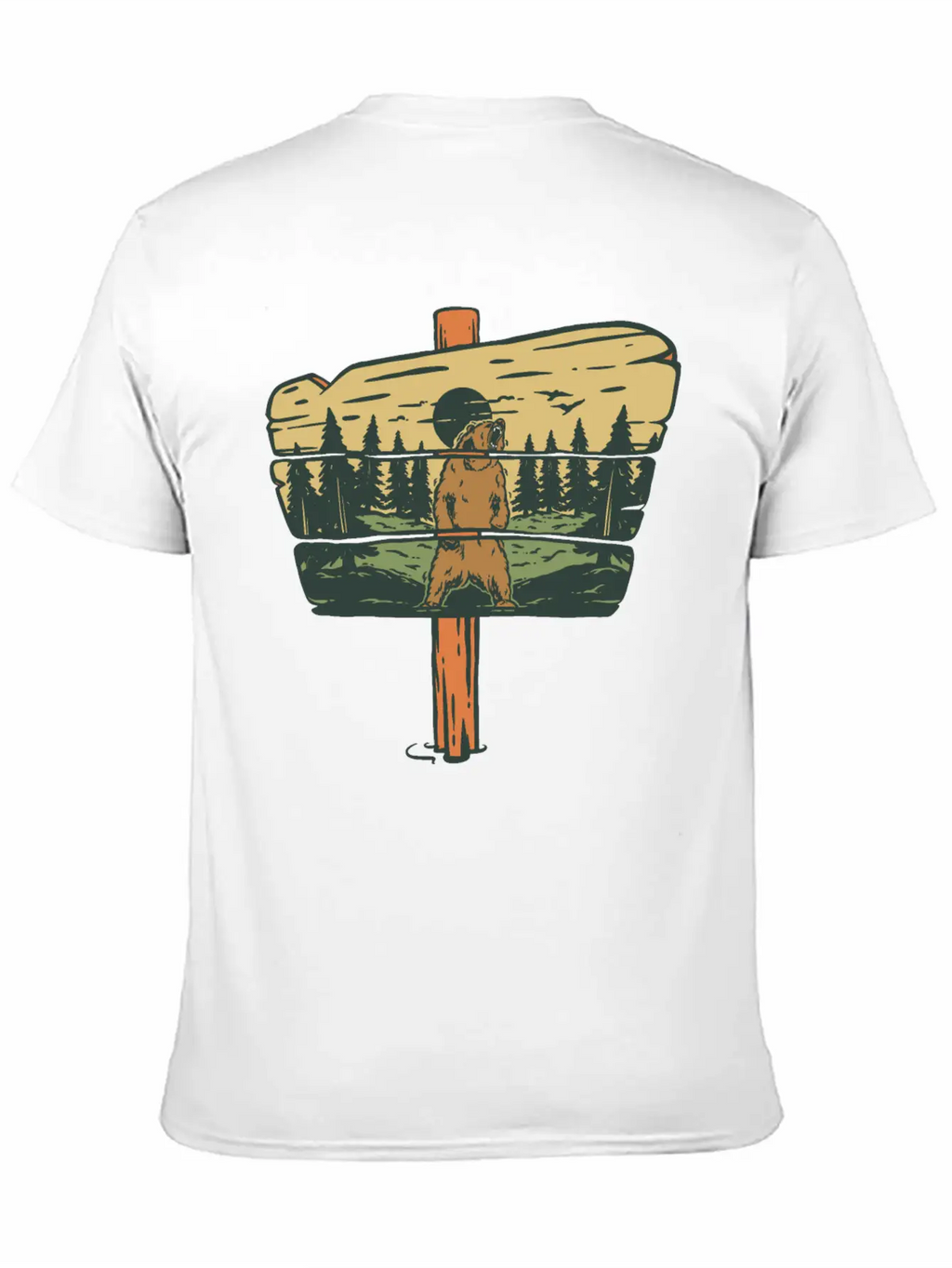 Wildlife National Park Breathable Soft Cotton T-Shirt – Timeless Casual Look
