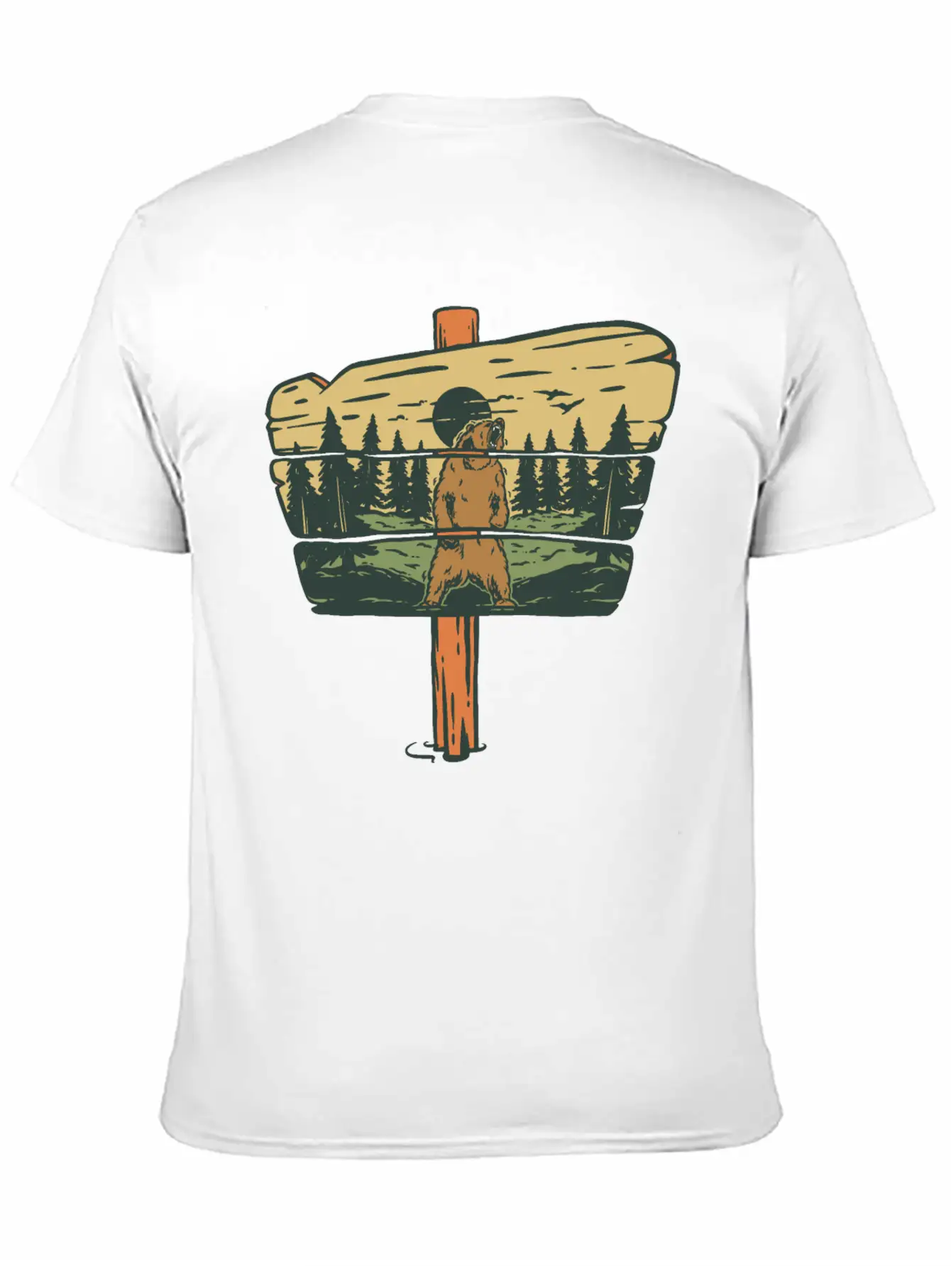 Wildlife National Park Breathable Soft Cotton T-Shirt – Timeless Casual Look