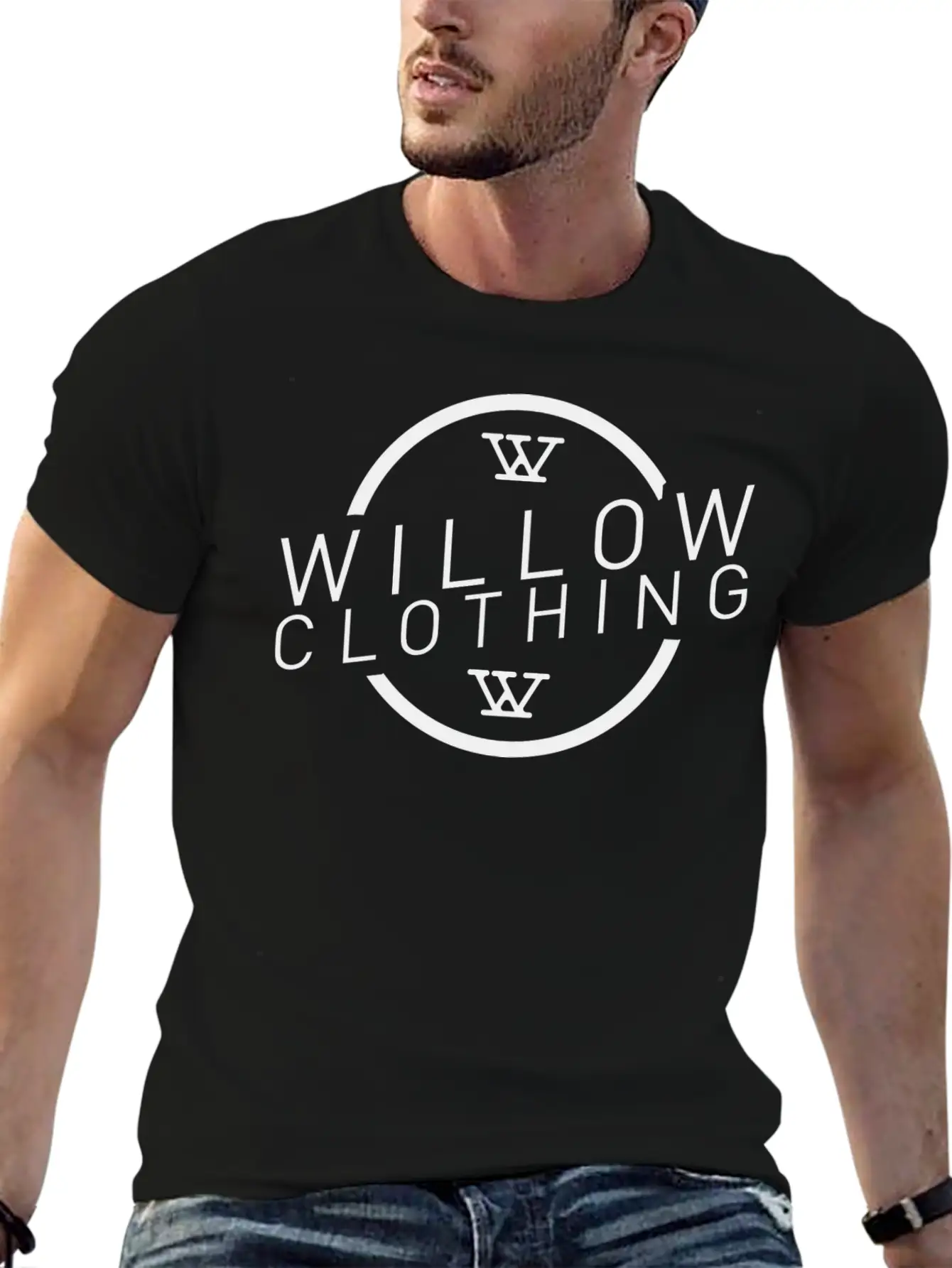 Willow Clothing Simple Vintage Unisex Casual T-Shirt – Clean Design For Daily Comfort