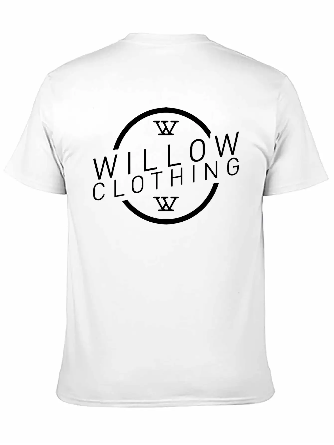 Willow Clothing Simple Vintage Unisex Casual T-Shirt – Clean Design For Daily Comfort