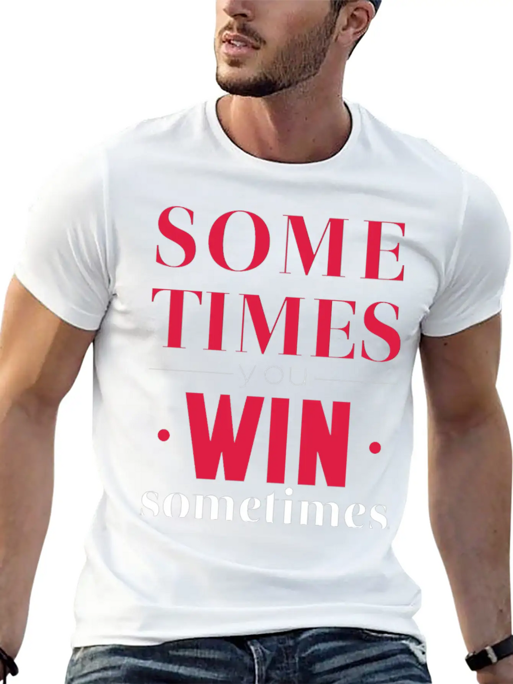 Win - Learn Stylish Everyday T-Shirt – Unisex Basic Cotton Tee