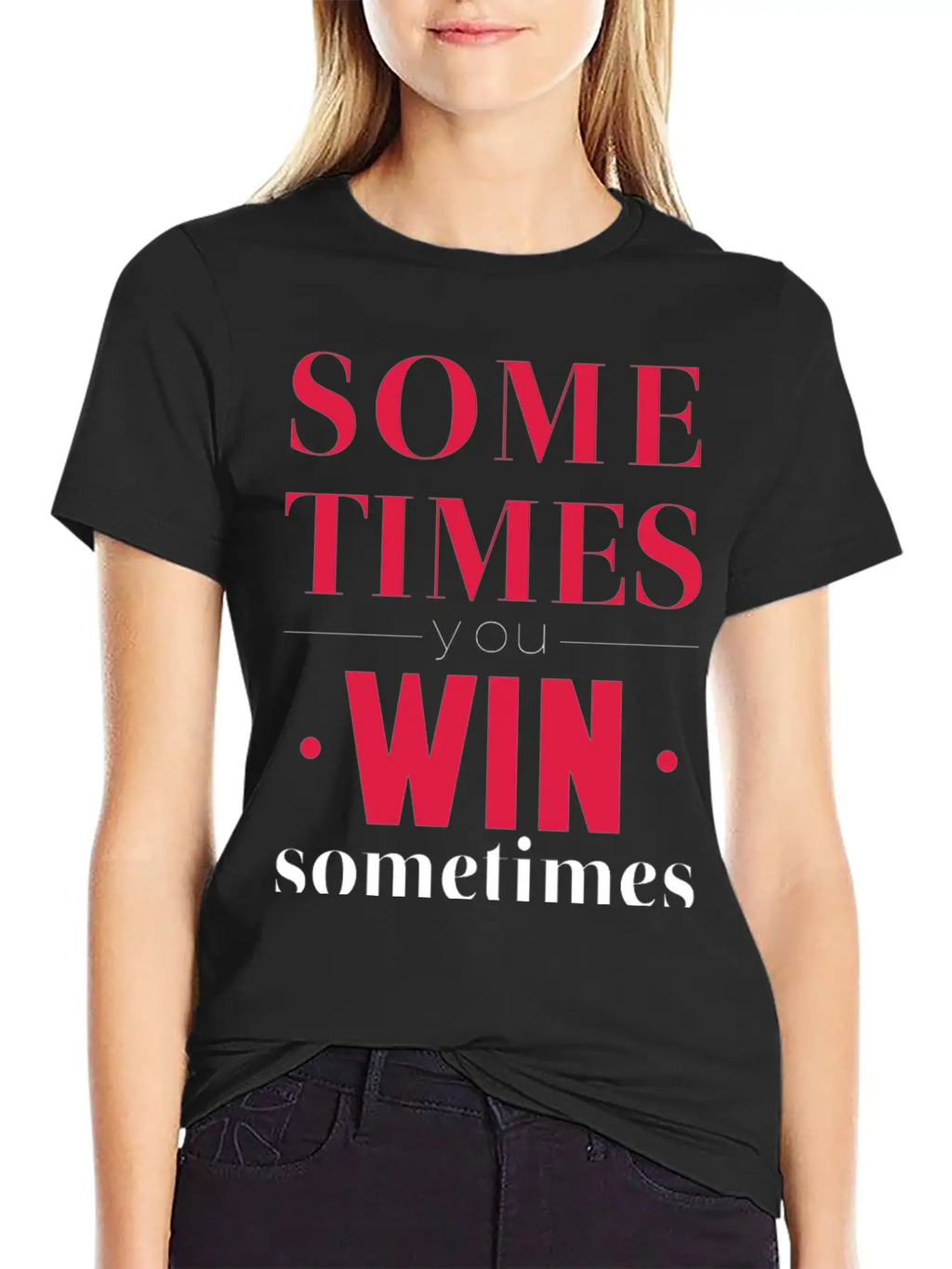 Win - Learn Stylish Everyday T-Shirt – Unisex Basic Cotton Tee