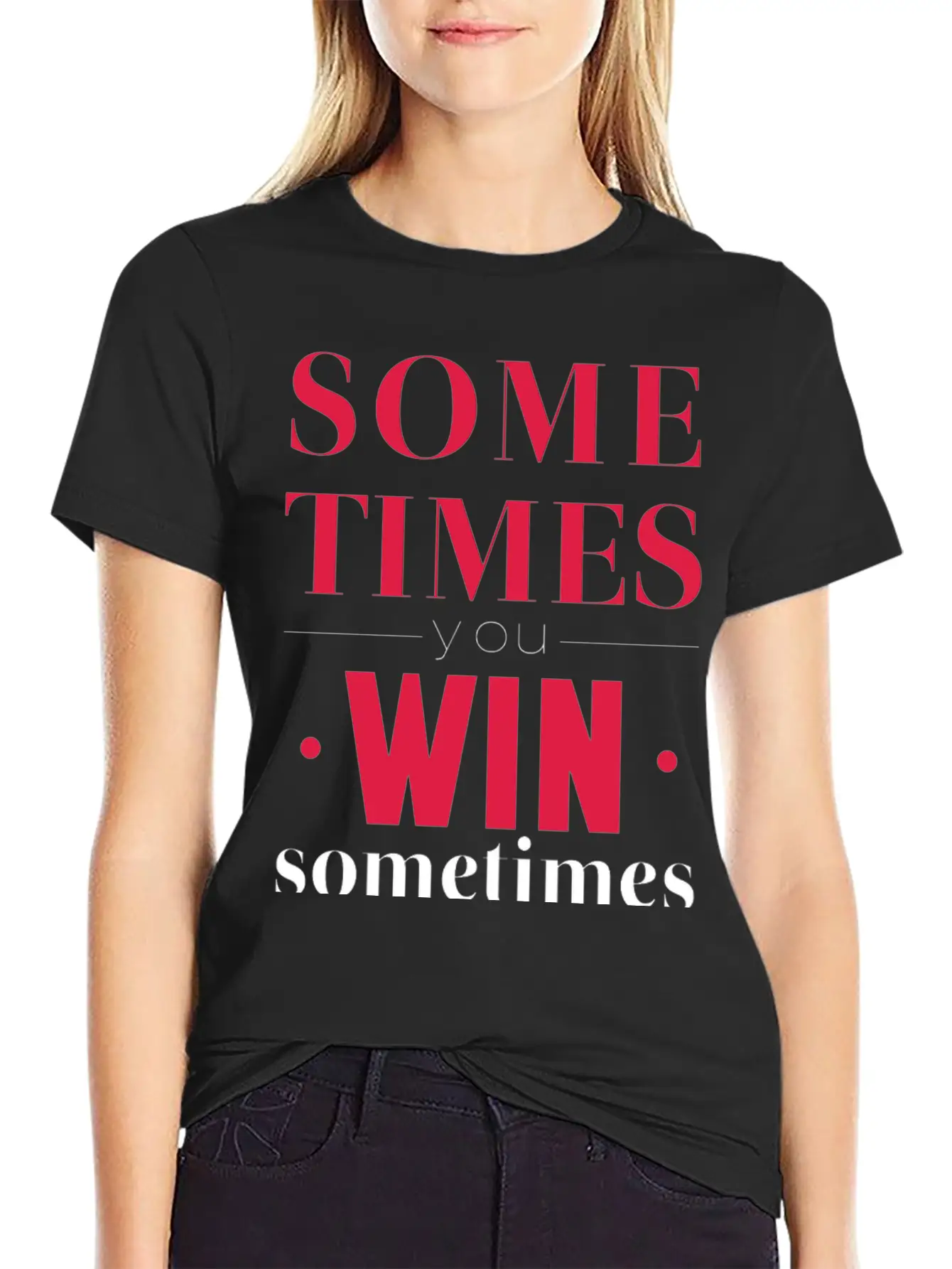 Win - Learn Stylish Everyday T-Shirt – Unisex Basic Cotton Tee