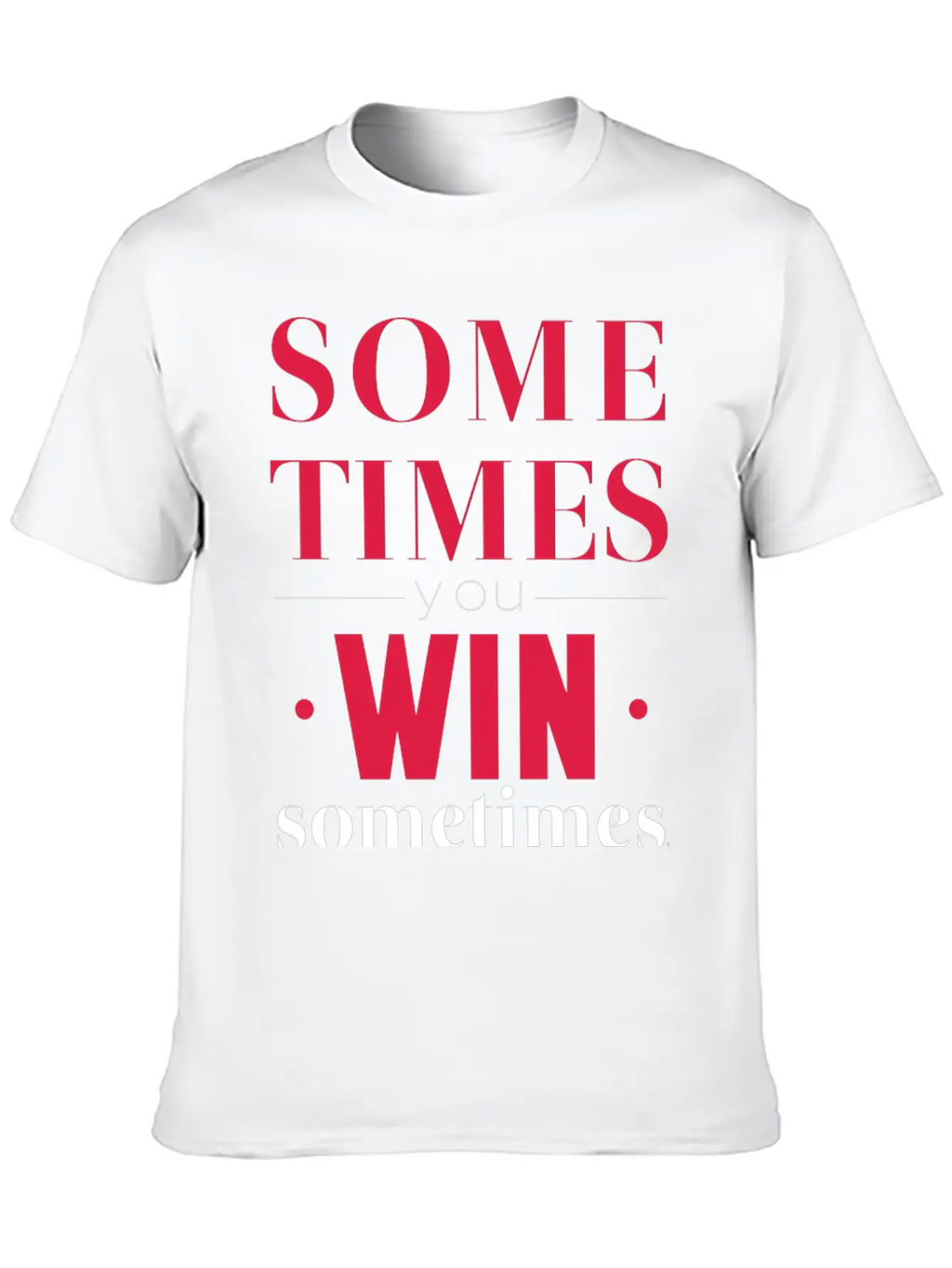 Win - Learn Stylish Everyday T-Shirt – Unisex Basic Cotton Tee