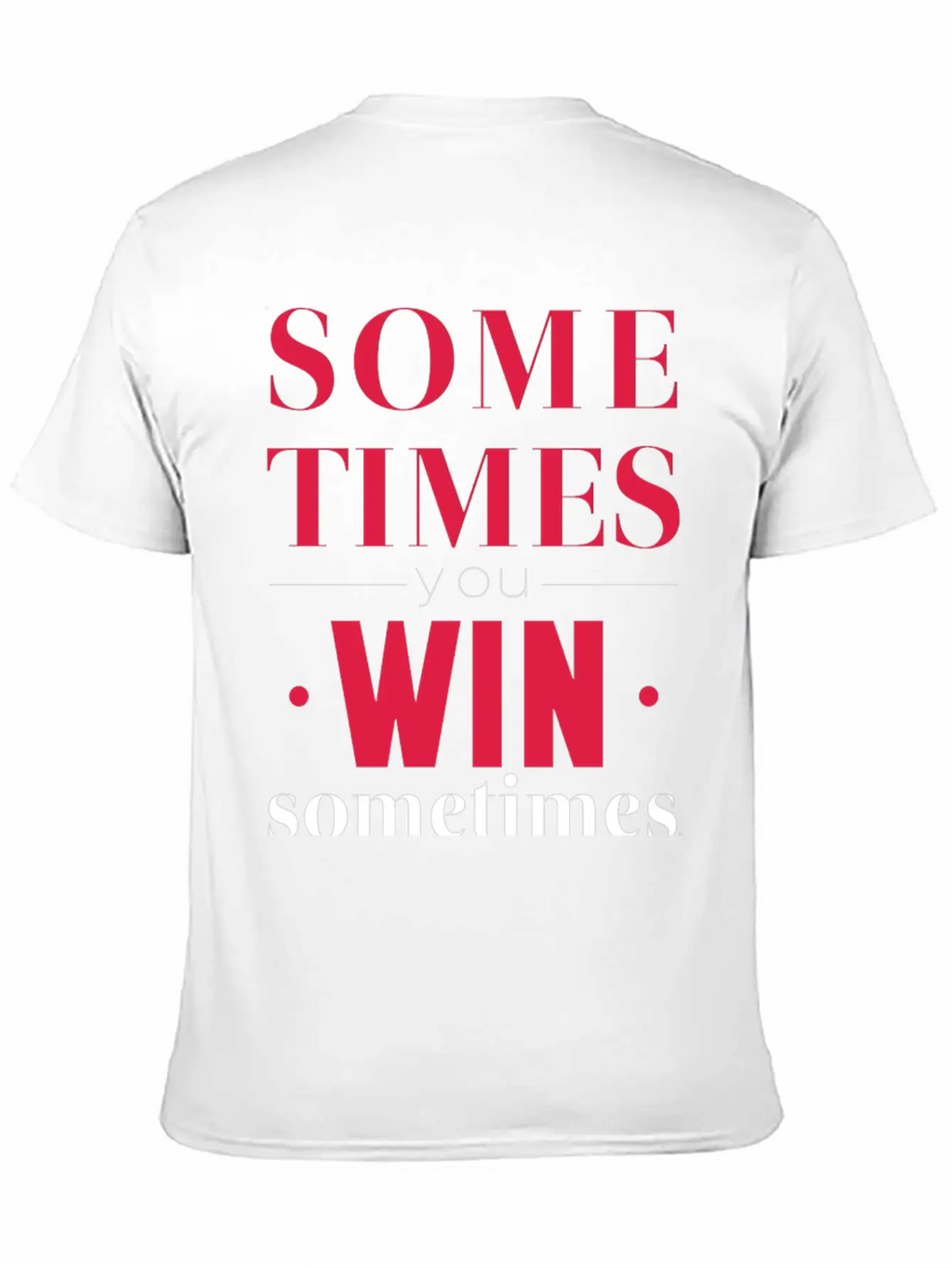 Win - Learn Stylish Everyday T-Shirt – Unisex Basic Cotton Tee