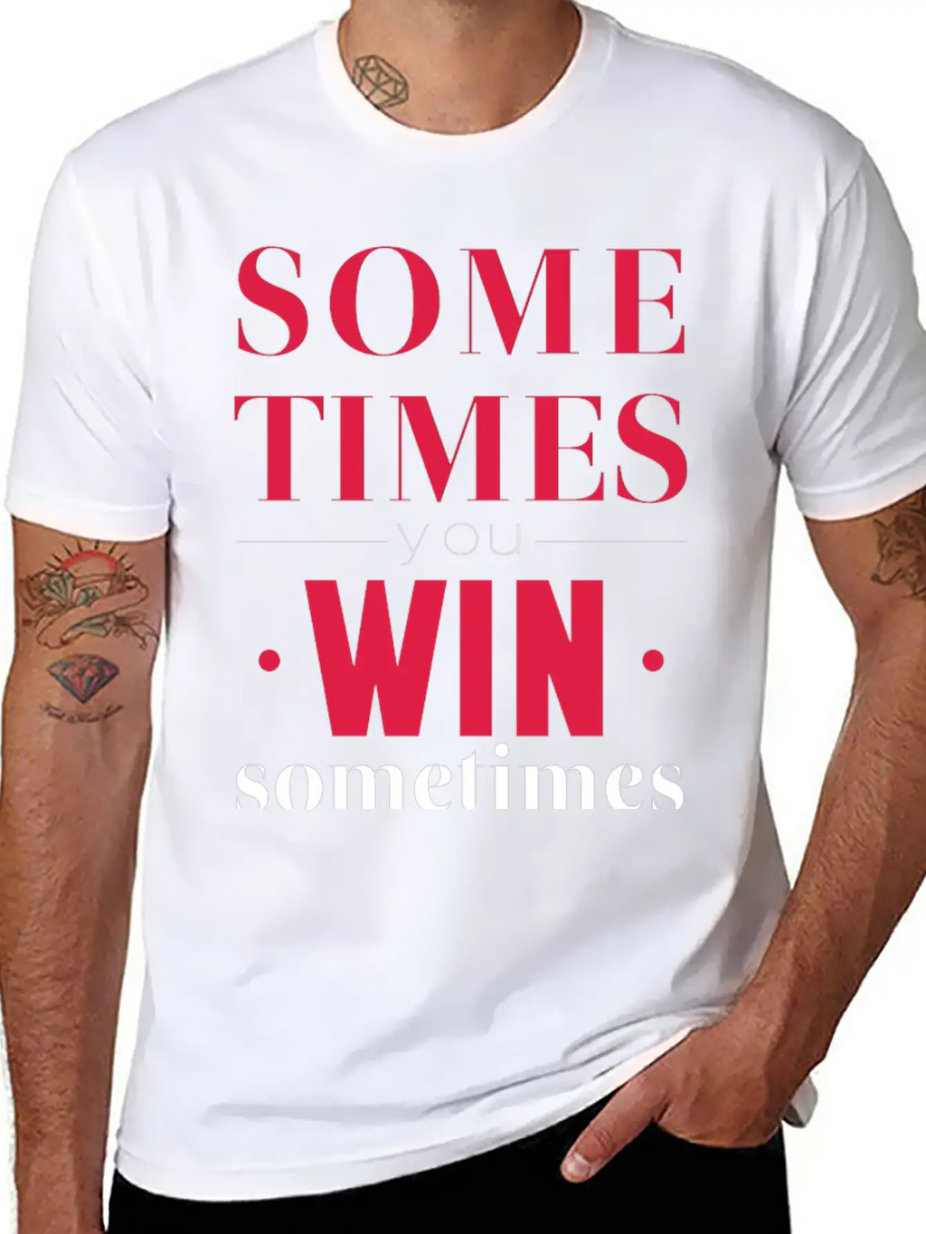 Win - Learn Stylish Everyday T-Shirt – Unisex Basic Cotton Tee