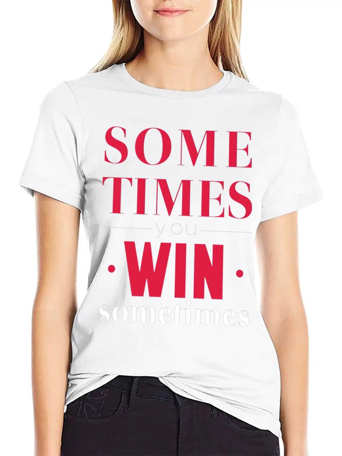 Win - Learn Stylish Everyday T-Shirt – Unisex Basic Cotton Tee