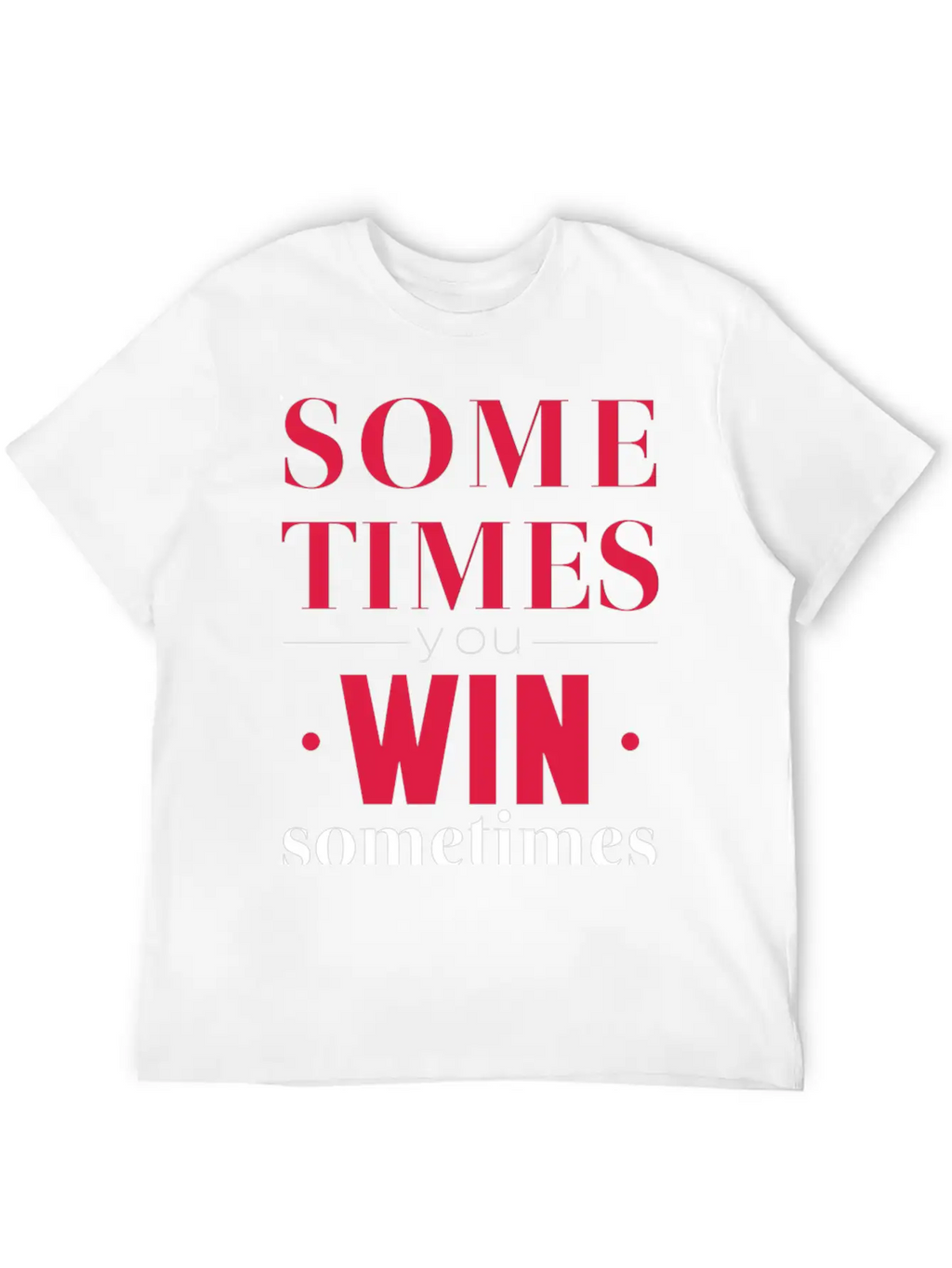 Win - Learn Stylish Everyday T-Shirt – Unisex Basic Cotton Tee