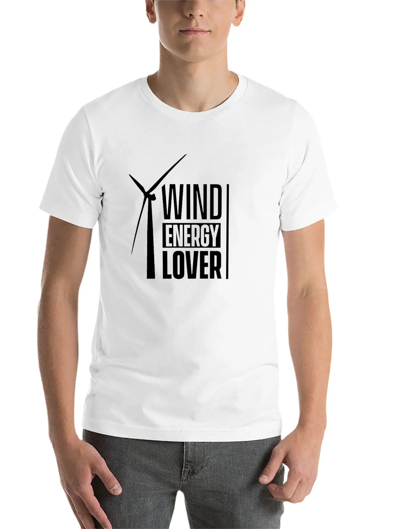 Wind Energy Lover Timeless Short Sleeve Tee – Comfy And Minimalist Design