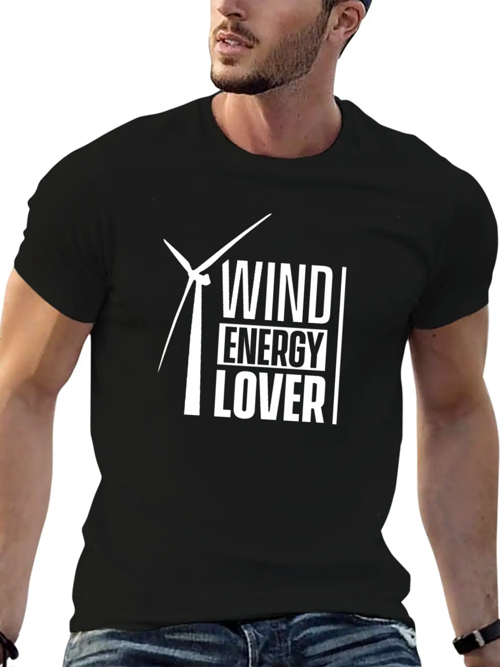 Wind Energy Lover Timeless Short Sleeve Tee – Comfy And Minimalist Design