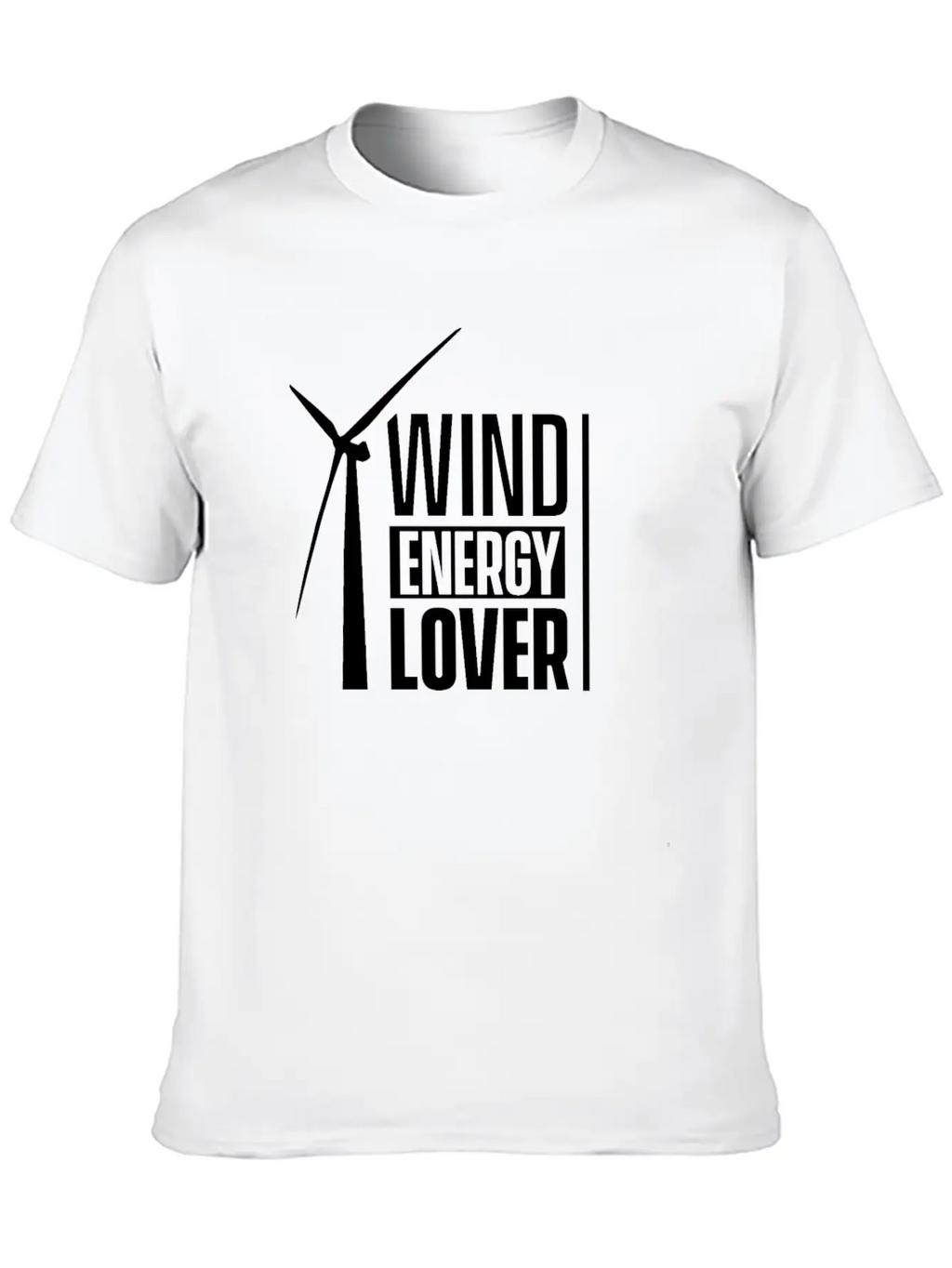 Wind Energy Lover Timeless Short Sleeve Tee – Comfy And Minimalist Design