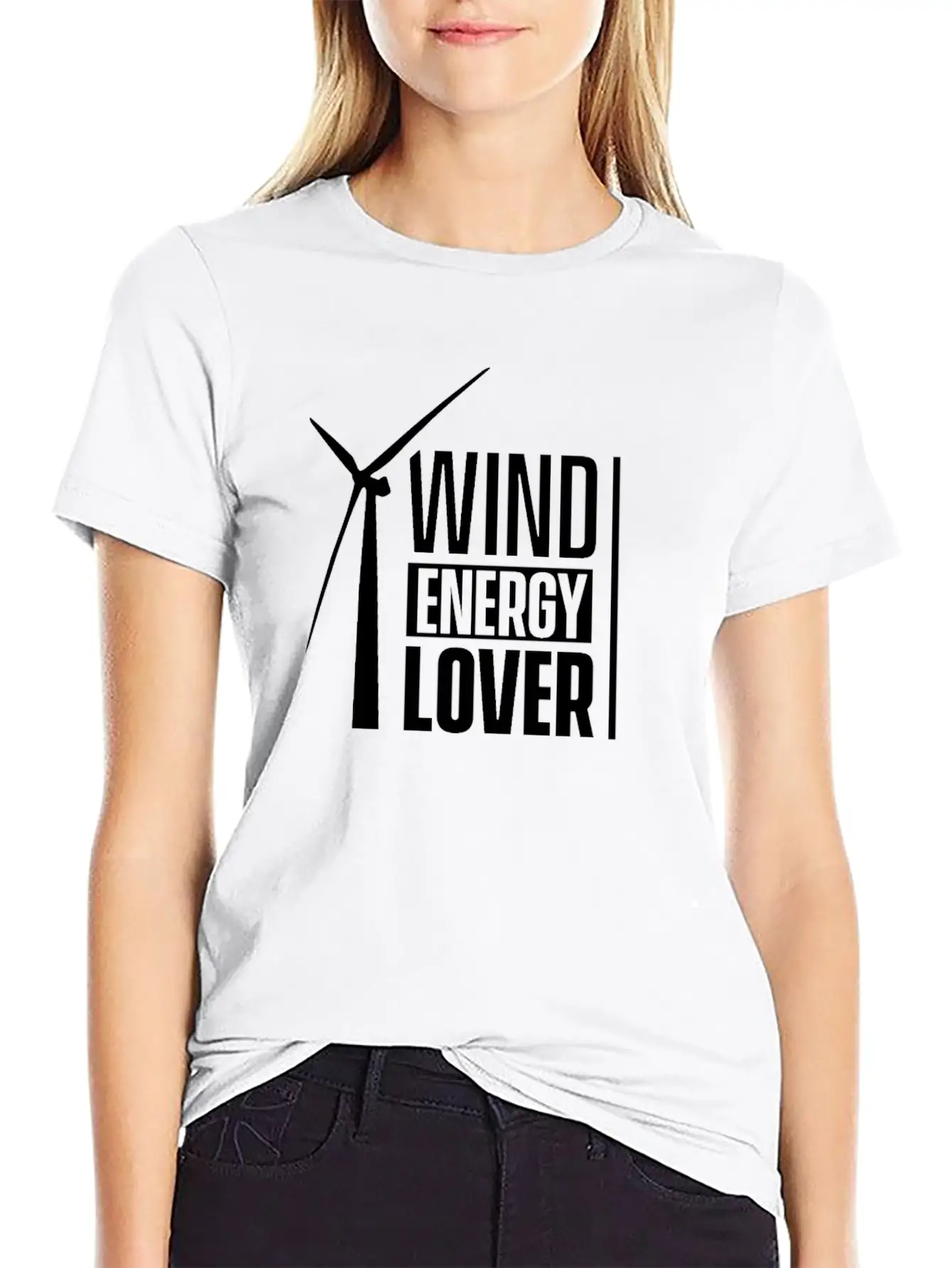 Wind Energy Lover Timeless Short Sleeve Tee – Comfy And Minimalist Design