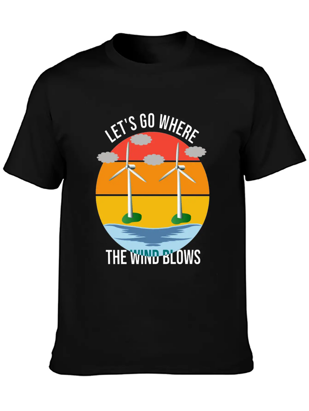 Wind Energy, Raising The Future Classic Cotton Tee – Unisex Comfort For Any Season