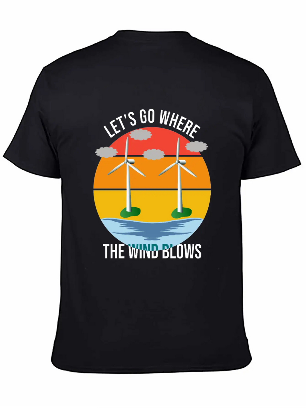 Wind Energy, Raising The Future Classic Cotton Tee – Unisex Comfort For Any Season