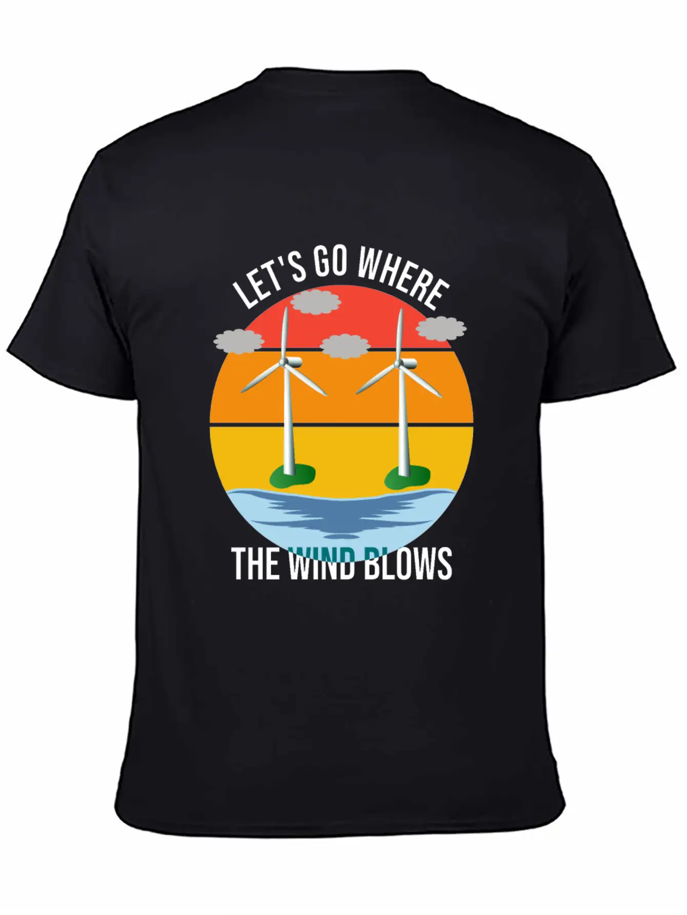 Wind Energy, Raising The Future Classic Cotton Tee – Unisex Comfort For Any Season