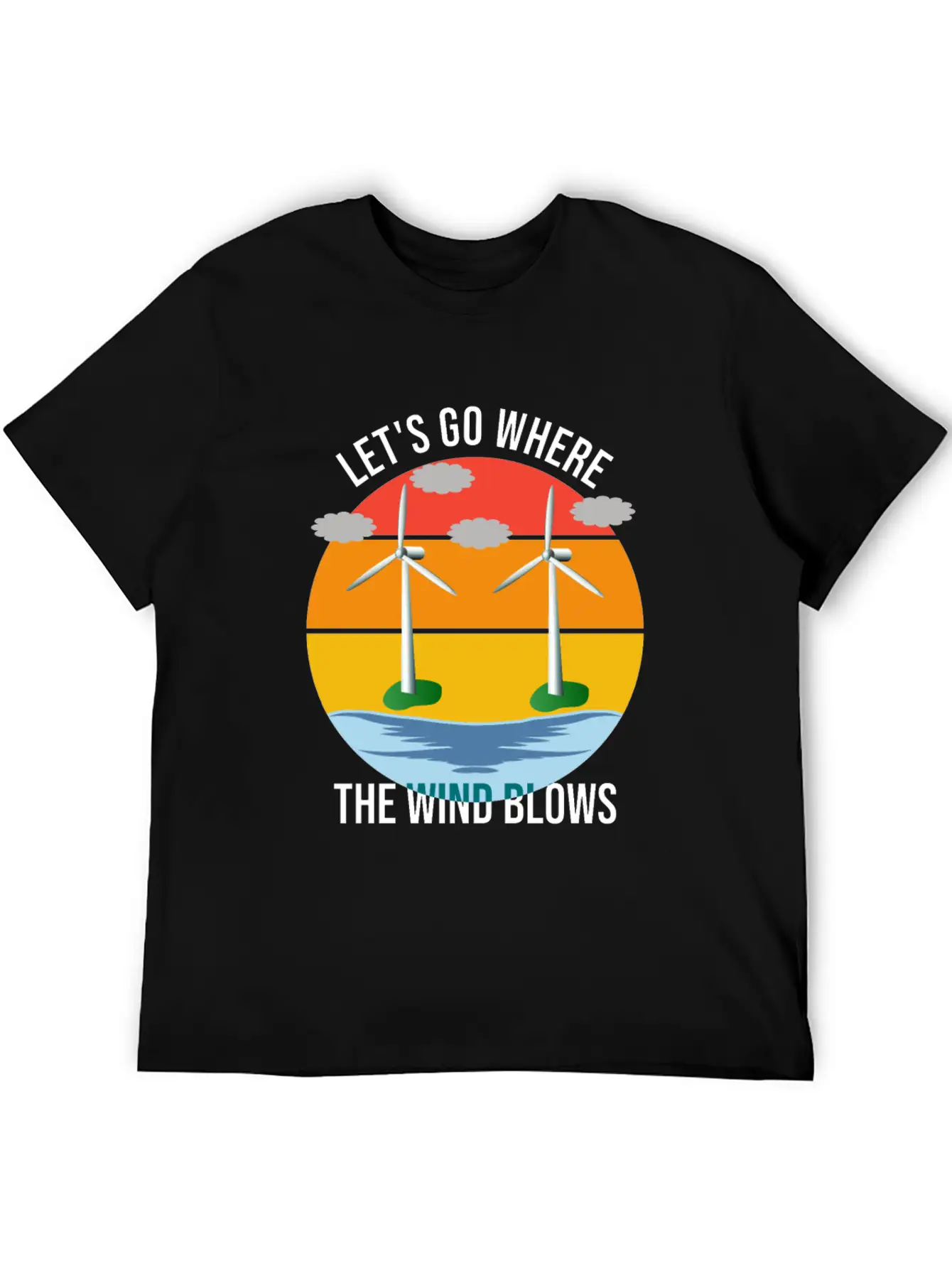 Wind Energy, Raising The Future Classic Cotton Tee – Unisex Comfort For Any Season