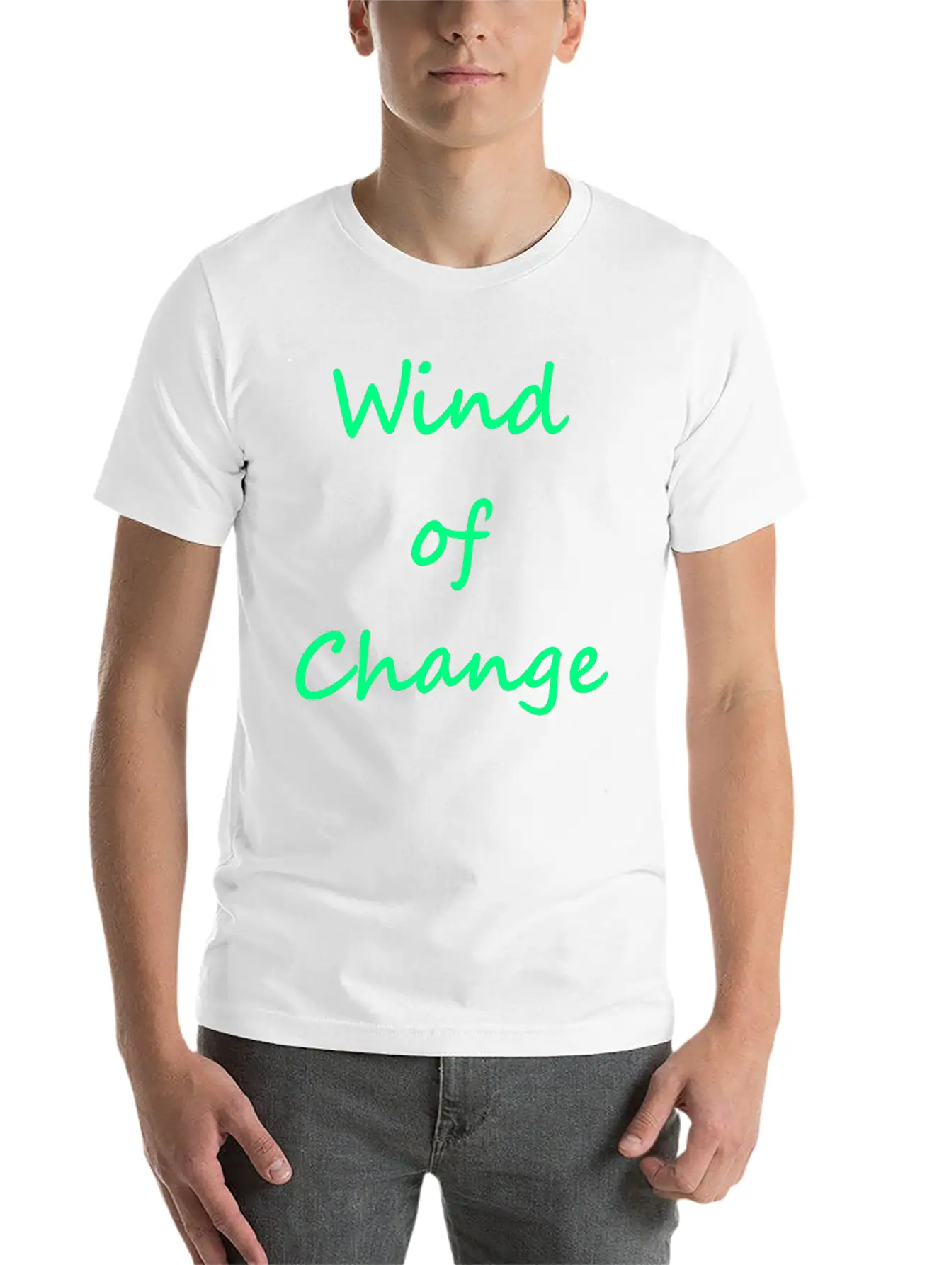 Wind Of Change Breathable Soft Cotton T-Shirt – Timeless Casual Look