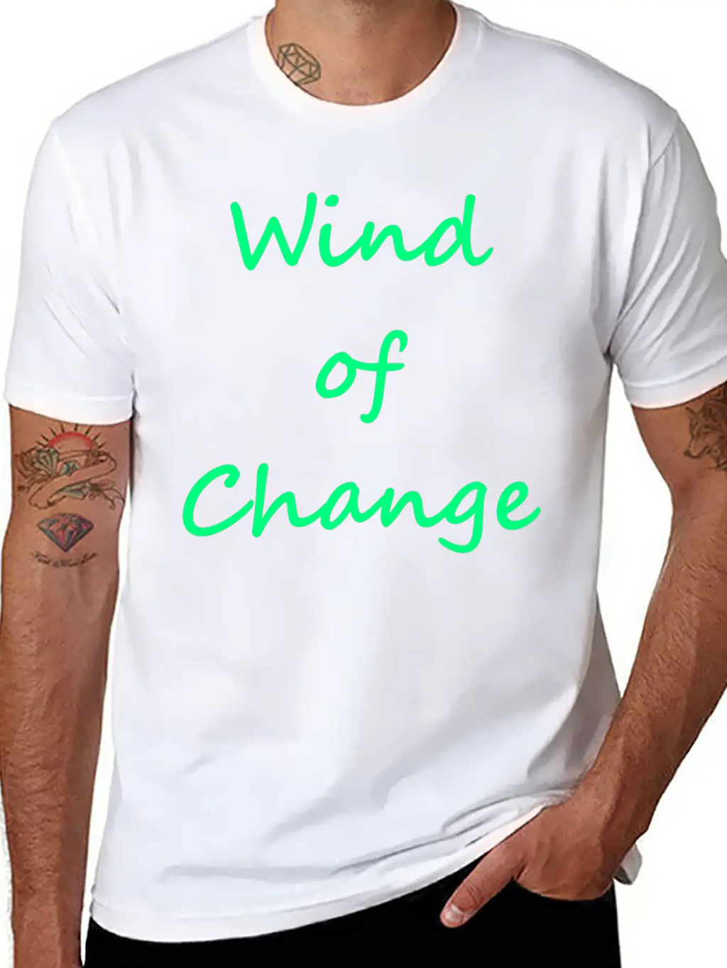 Wind Of Change Breathable Soft Cotton T-Shirt – Timeless Casual Look