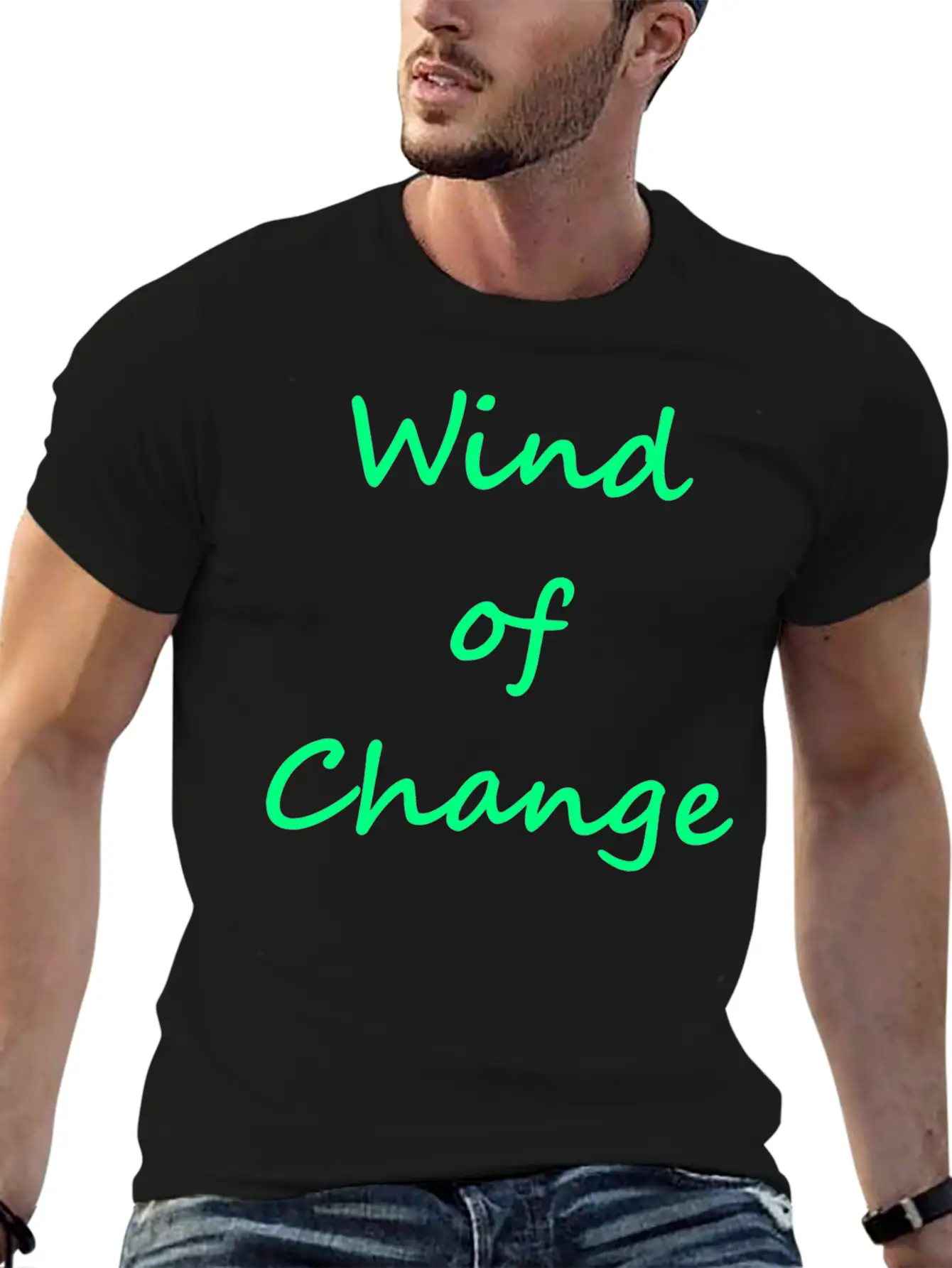 Wind Of Change Breathable Soft Cotton T-Shirt – Timeless Casual Look