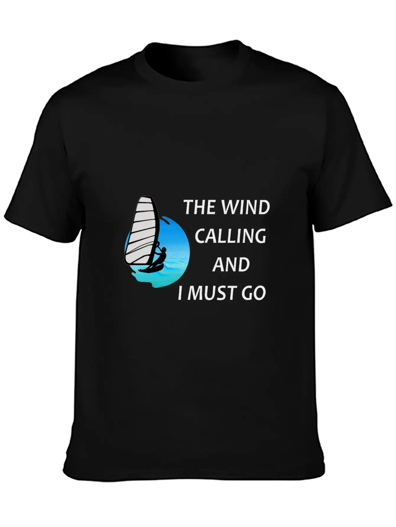 Windsurfer Windsurfing Ocean Summer Gift Breathable Graphic T-Shirt – Perfect For Casual Days