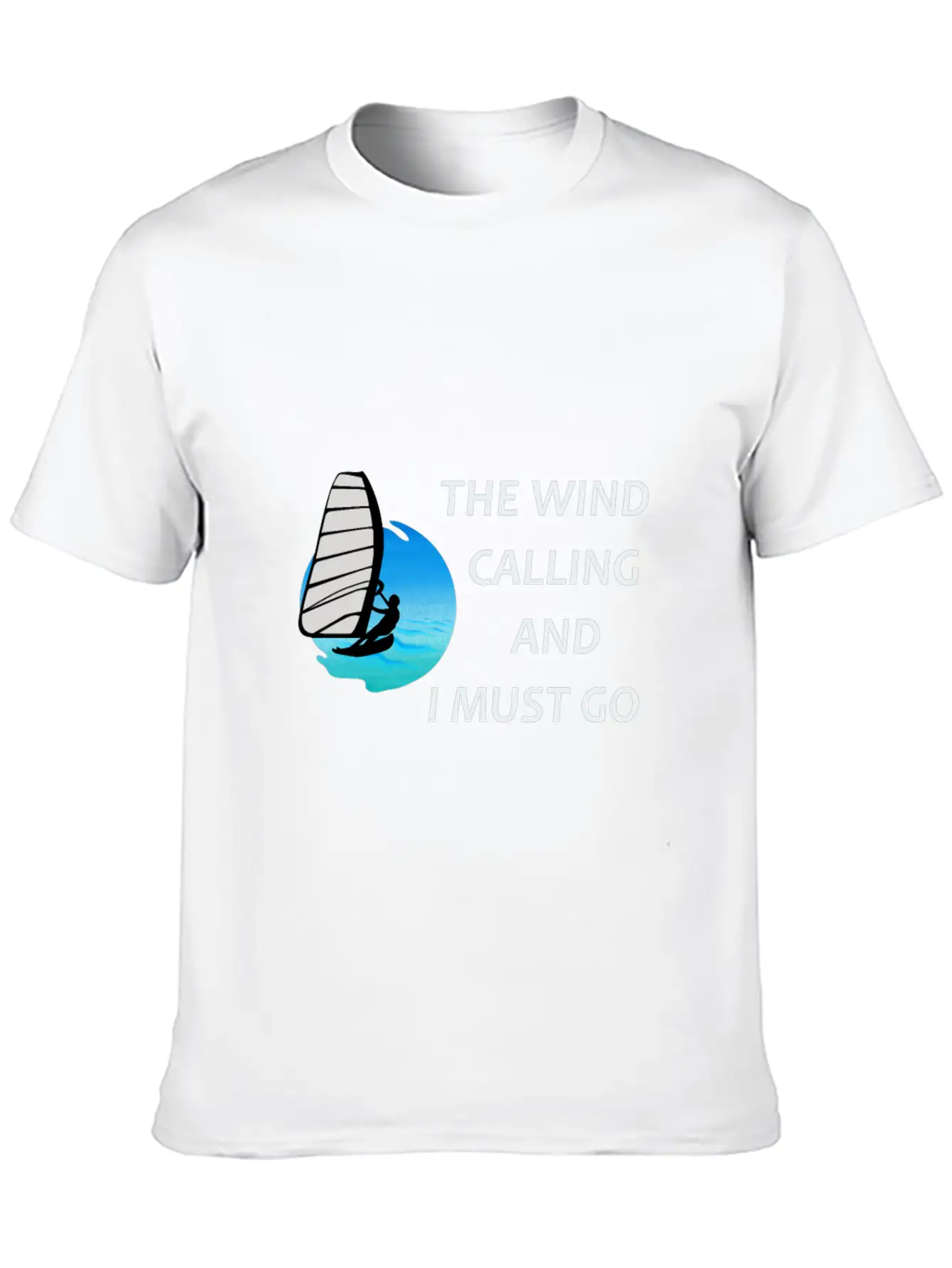 Windsurfer Windsurfing Ocean Summer Gift Breathable Graphic T-Shirt – Perfect For Casual Days