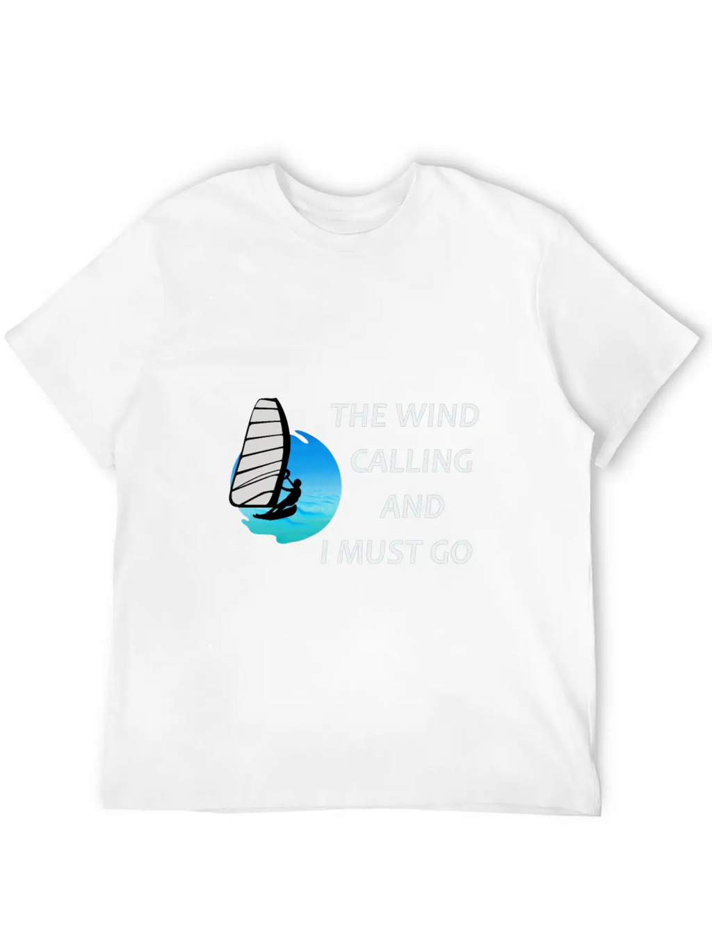 Windsurfer Windsurfing Ocean Summer Gift Breathable Graphic T-Shirt – Perfect For Casual Days
