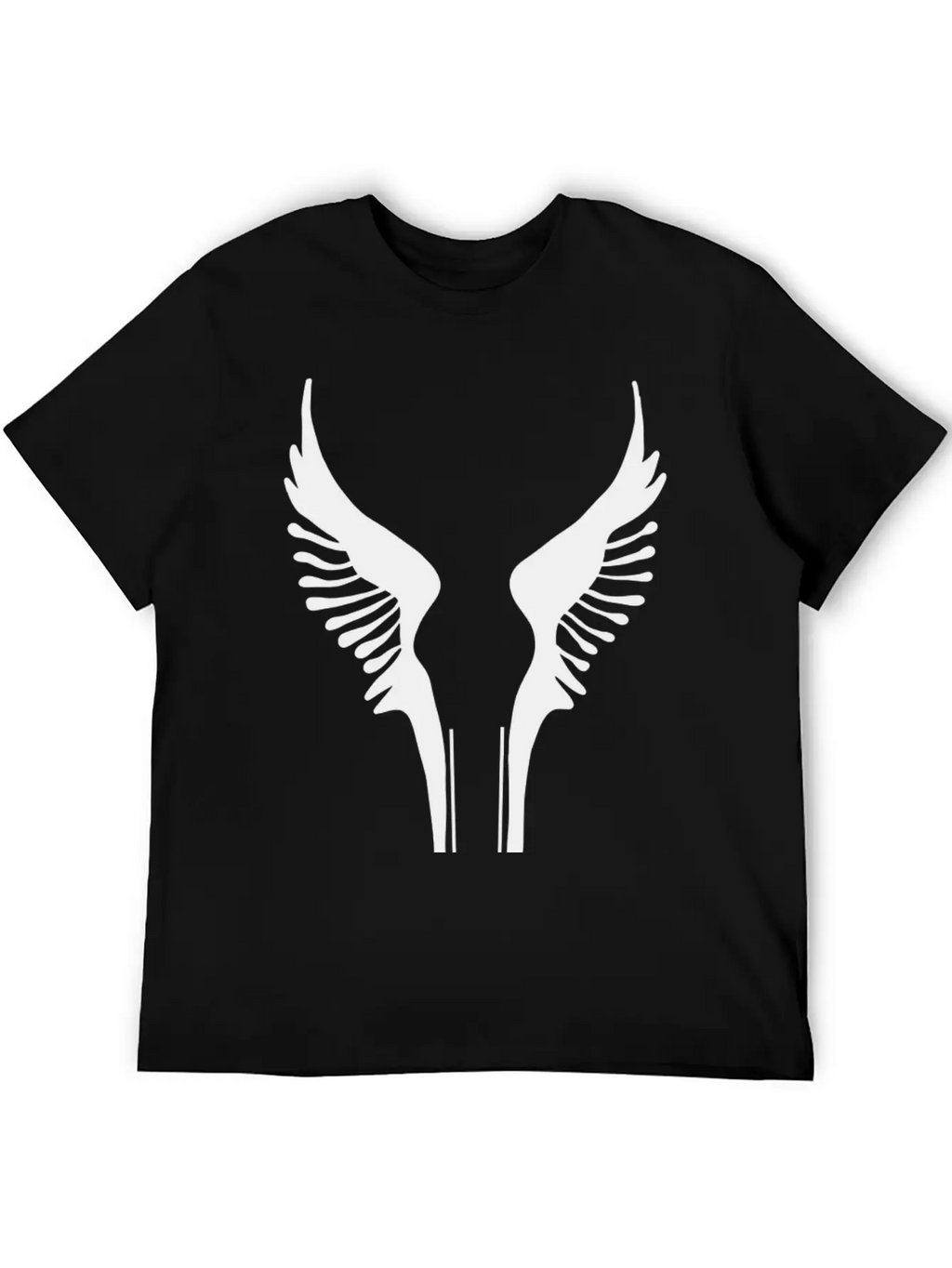Wings Icon Essential Cotton Tee For Daily Outfits – Unisex Style