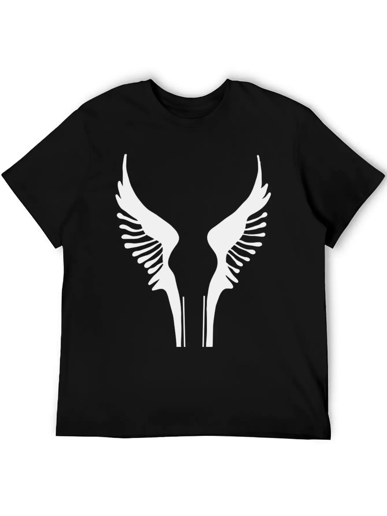 Wings Icon Essential Cotton Tee For Daily Outfits – Unisex Style