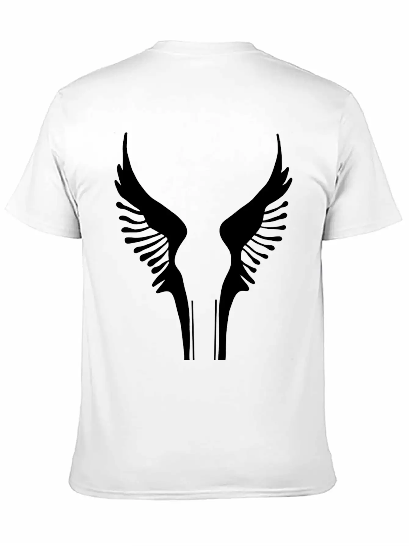 Wings Icon Essential Cotton Tee For Daily Outfits – Unisex Style