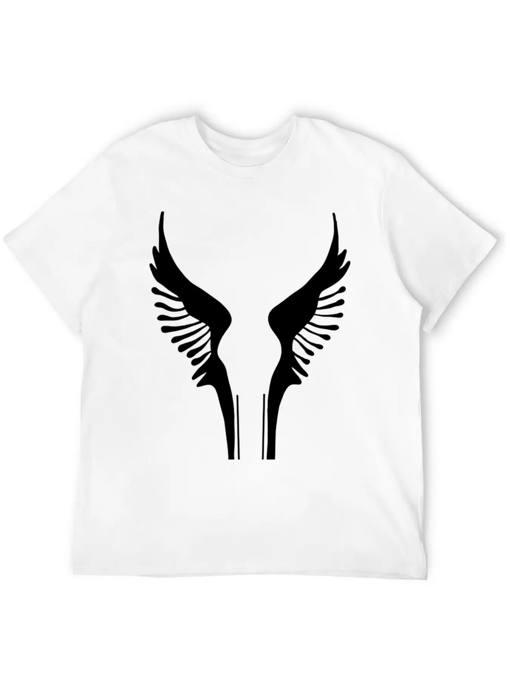 Wings Icon Essential Cotton Tee For Daily Outfits – Unisex Style