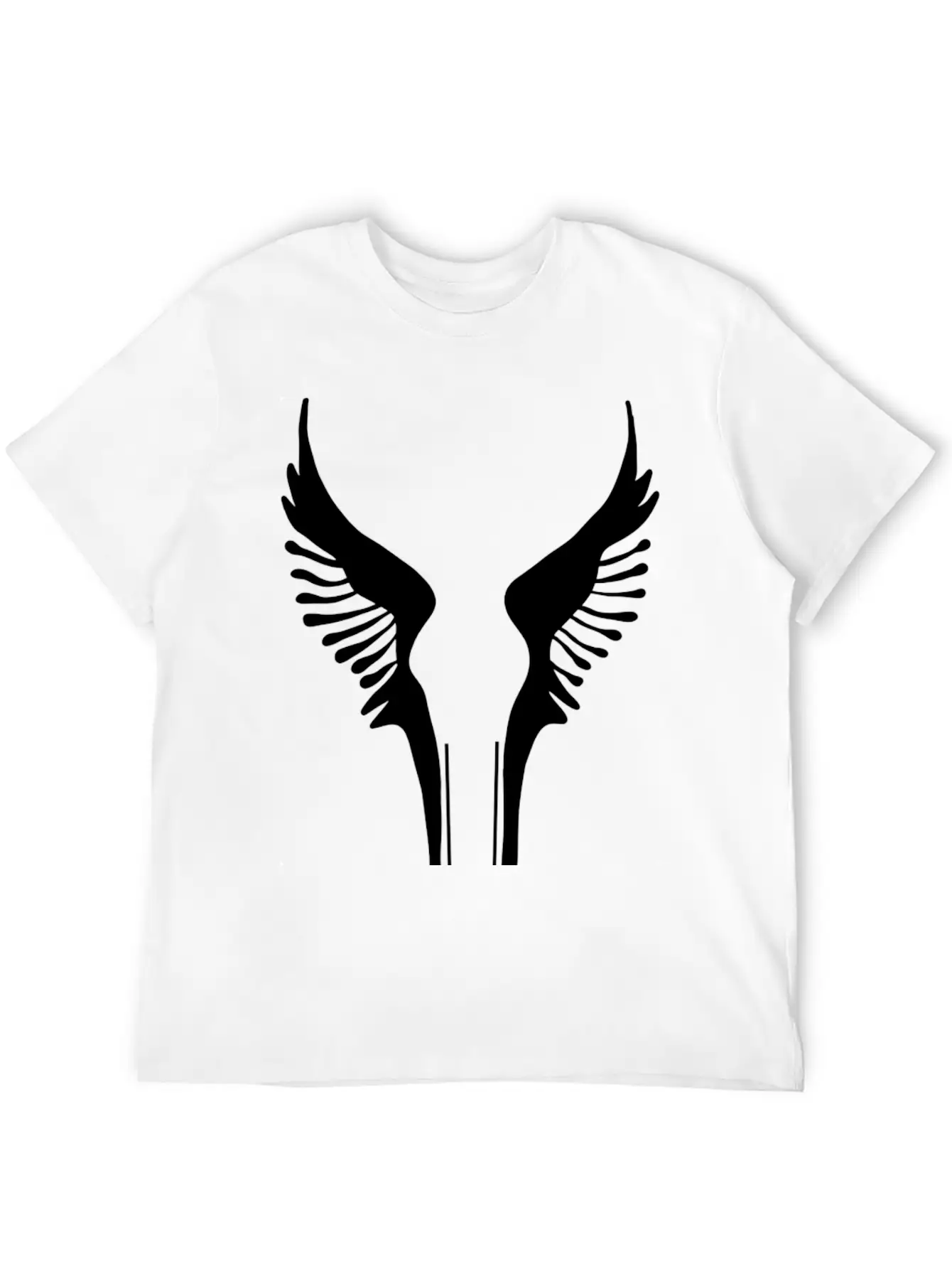 Wings Icon Essential Cotton Tee For Daily Outfits – Unisex Style