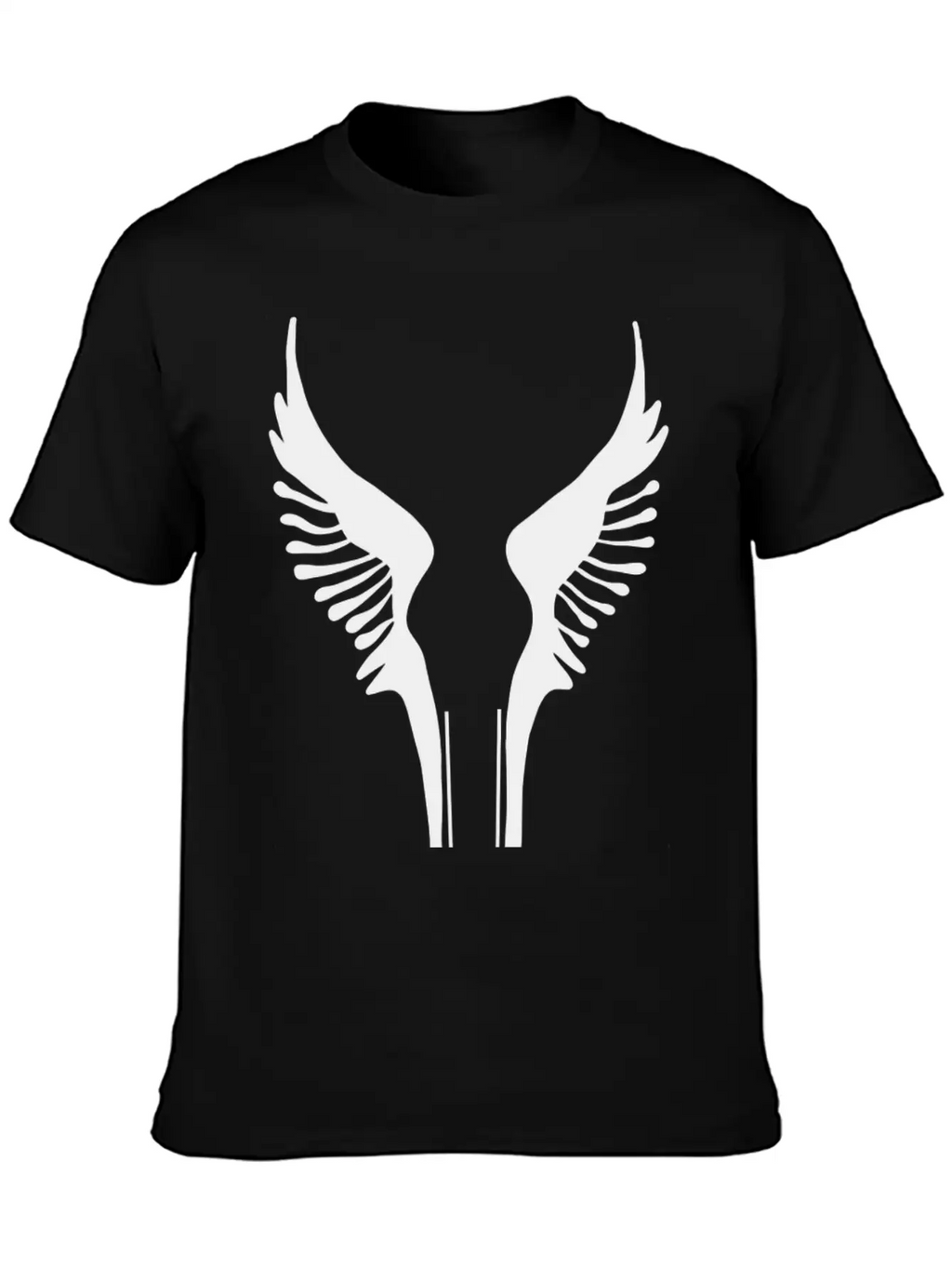 Wings Icon Essential Cotton Tee For Daily Outfits – Unisex Style