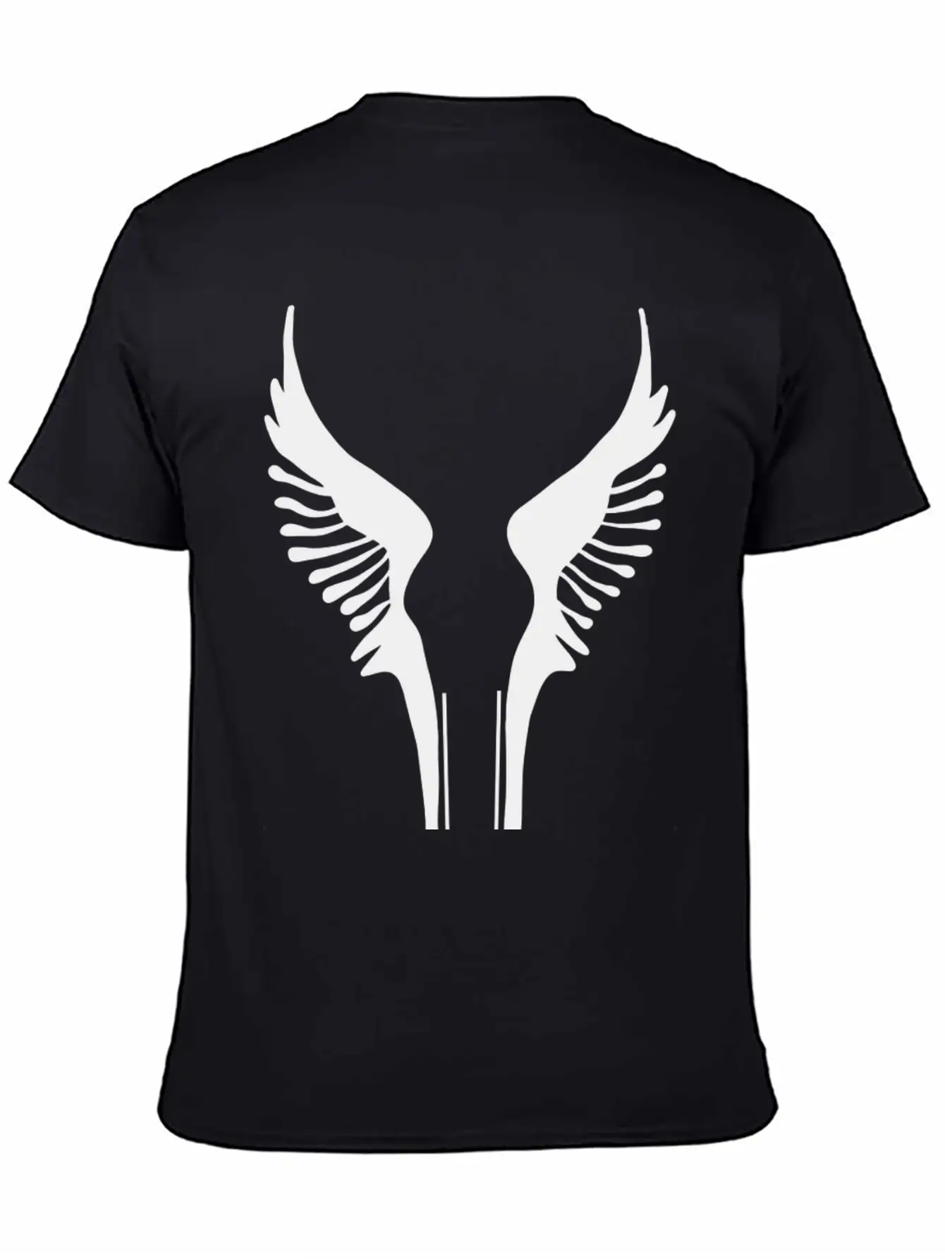 Wings Icon Essential Cotton Tee For Daily Outfits – Unisex Style
