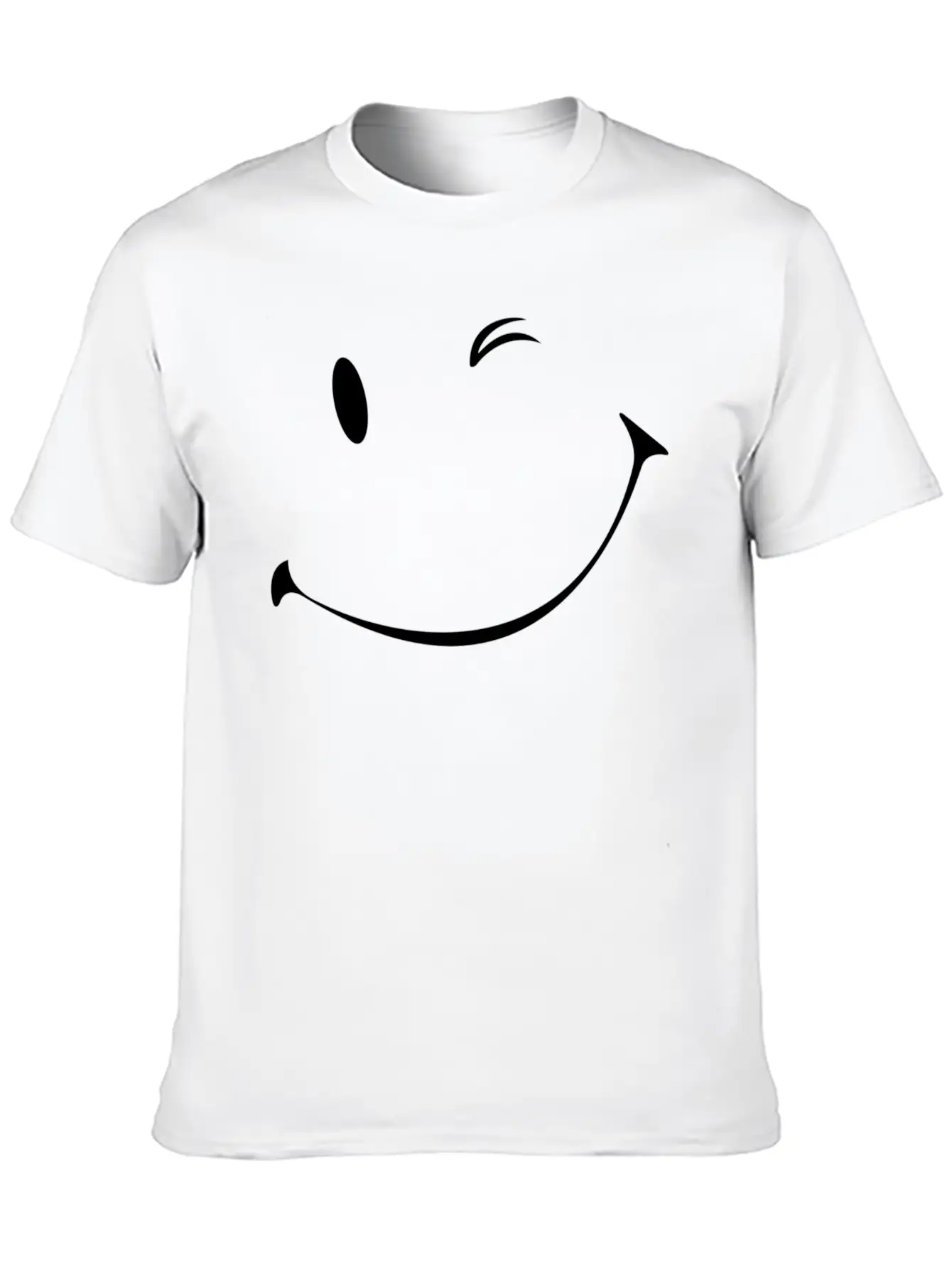 Winking Smile, Smiles Unisex Casual T-Shirt – Clean Design For Daily Comfort
