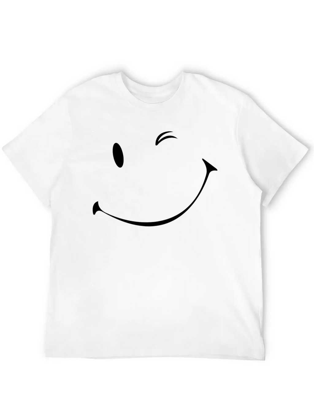 Winking Smile, Smiles Unisex Casual T-Shirt – Clean Design For Daily Comfort