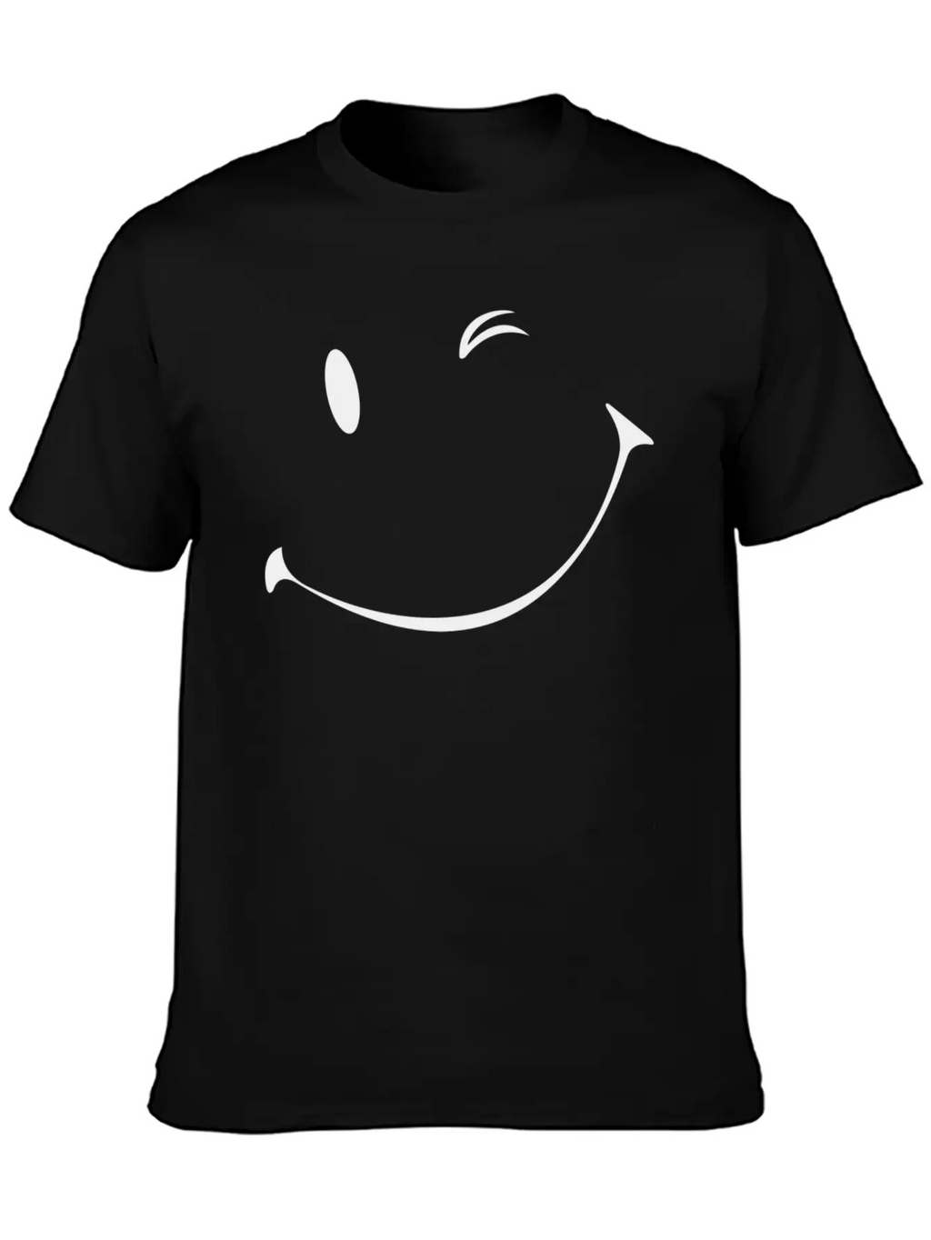 Winking Smile, Smiles Unisex Casual T-Shirt – Clean Design For Daily Comfort