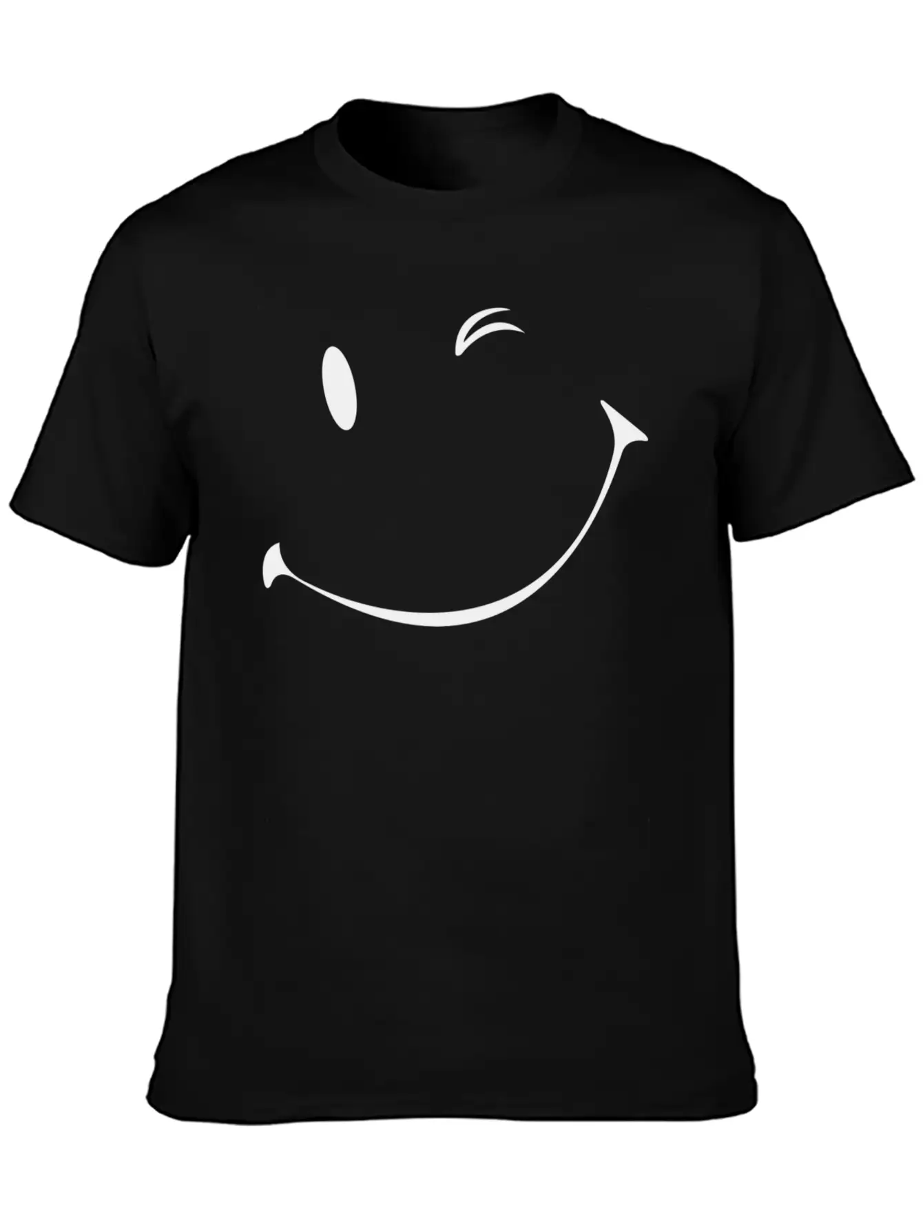 Winking Smile, Smiles Unisex Casual T-Shirt – Clean Design For Daily Comfort