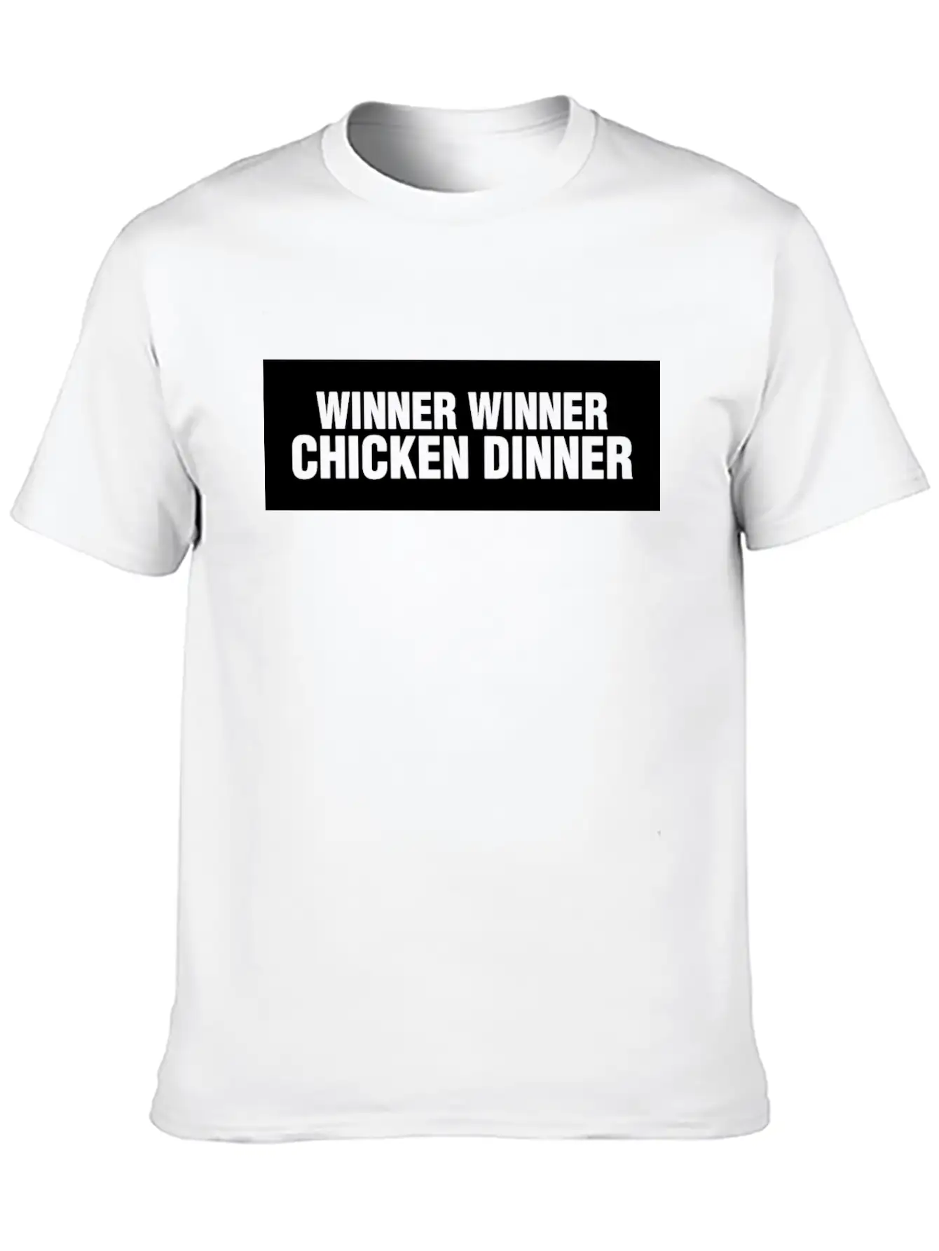 Winner Winner Chicken Dinner Basic Graphic T-Shirt – Daily Comfort In Soft Cotton
