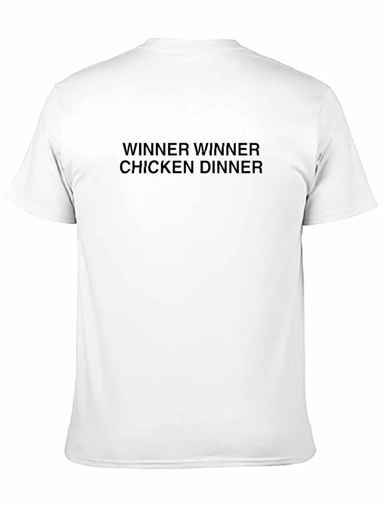 Winner Winner Chicken Dinner Modern Fit Casual T-Shirt – Clean And Versatile Design