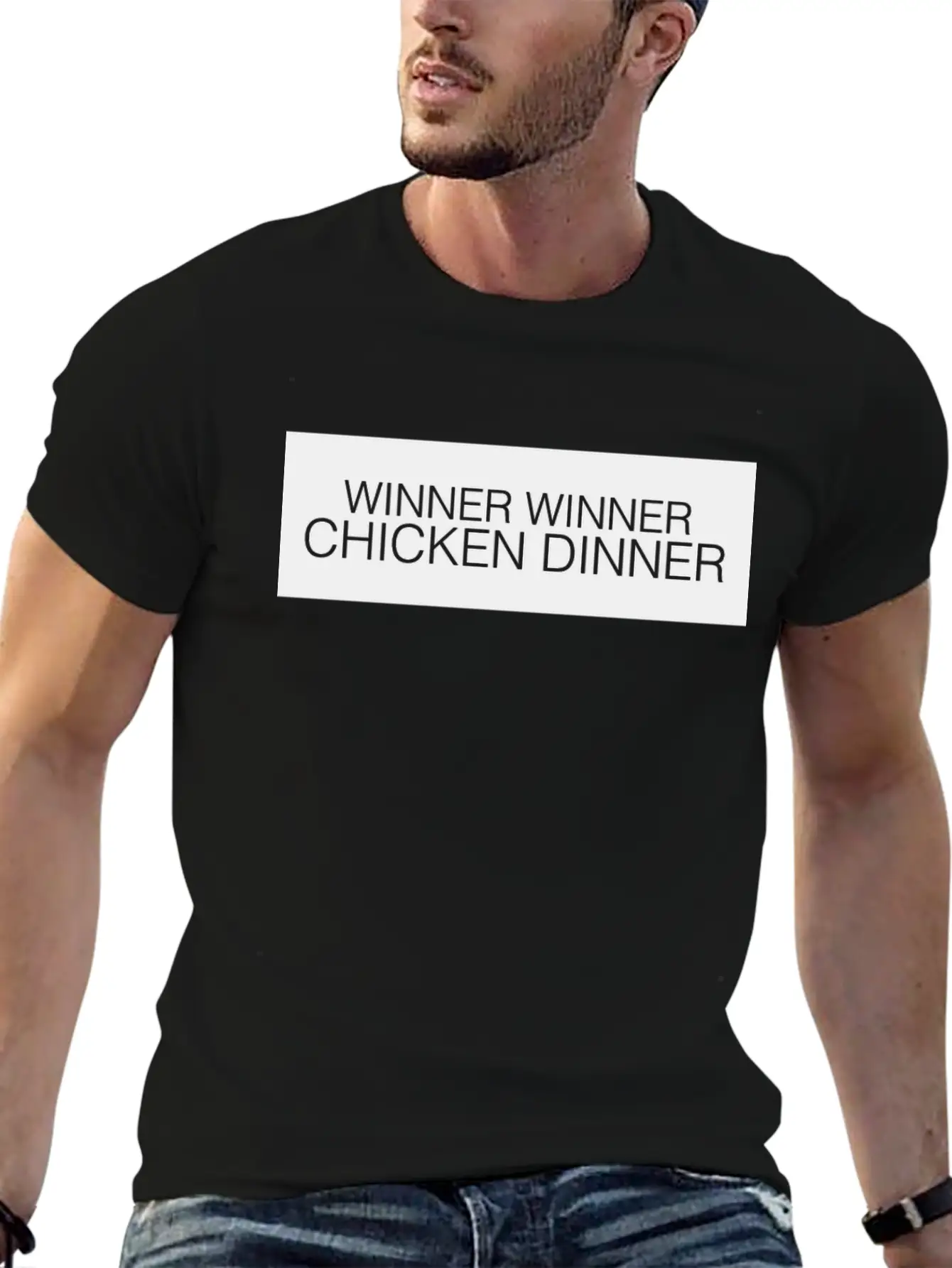 Winner Winner Chicken Dinner Stylish Everyday T-Shirt – Unisex Basic Cotton Tee