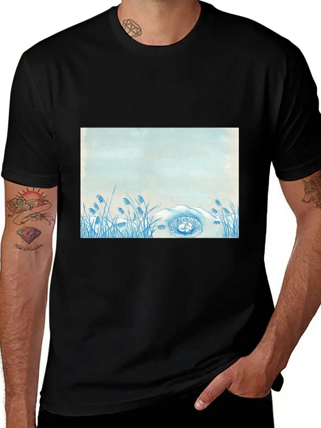 Winter Dream Classic Cotton Tee – Unisex Comfort For Any Season