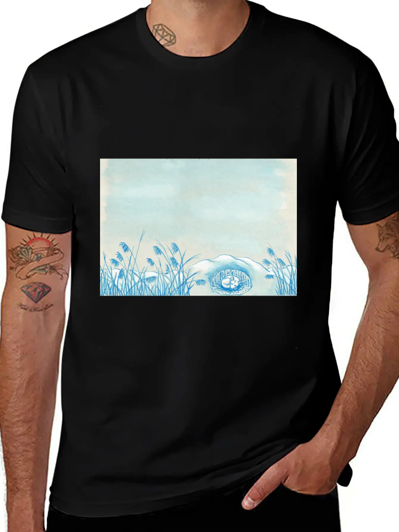 Winter Dream Classic Cotton Tee – Unisex Comfort For Any Season