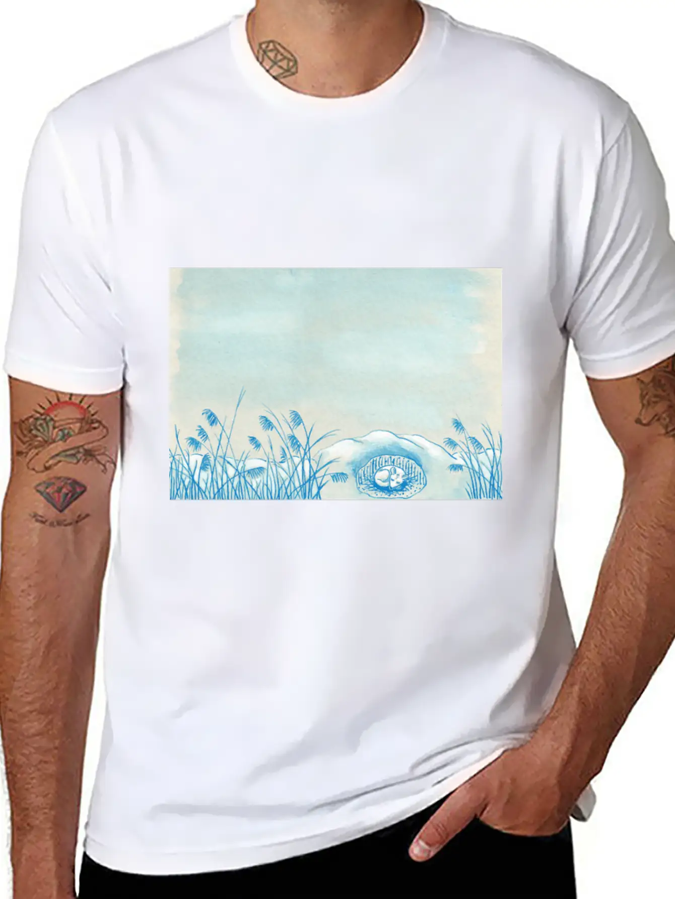 Winter Dream Classic Cotton Tee – Unisex Comfort For Any Season