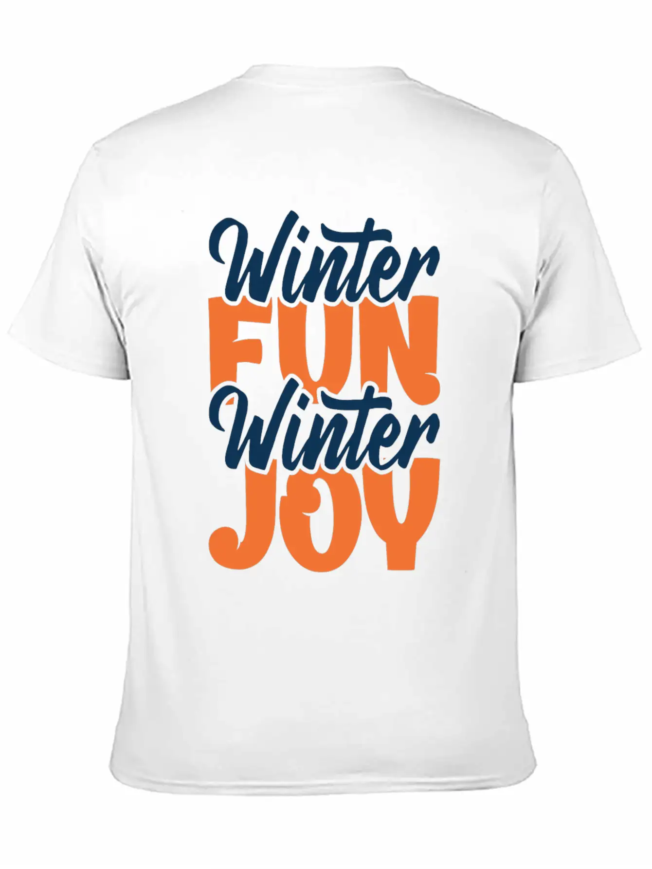 Winter Fun Winter Joy Christmas Holiday Season Breathable Graphic T-Shirt – Perfect For Casual Days