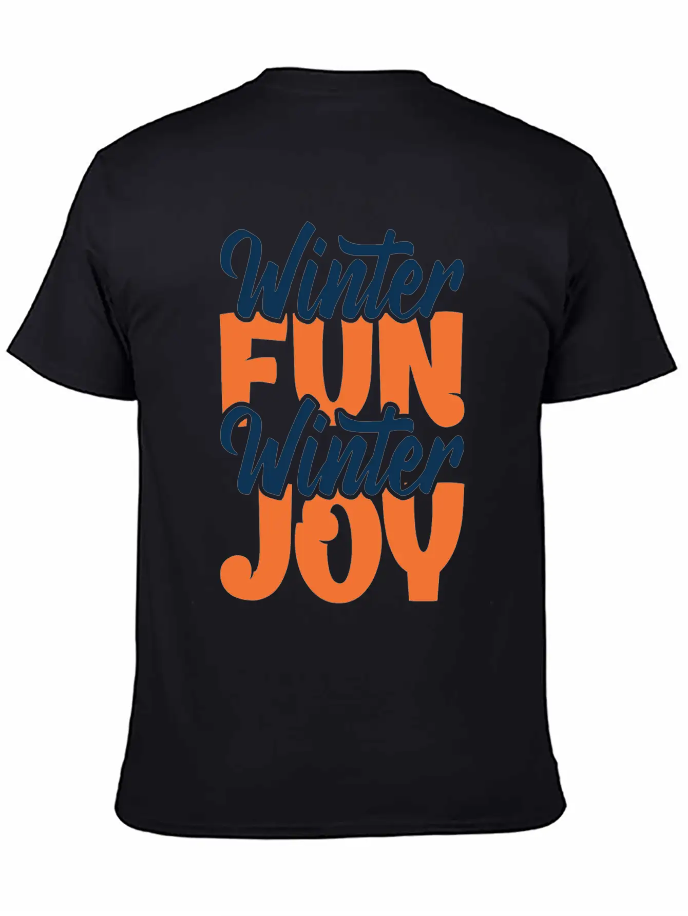 Winter Fun Winter Joy Christmas Holiday Season Breathable Graphic T-Shirt – Perfect For Casual Days