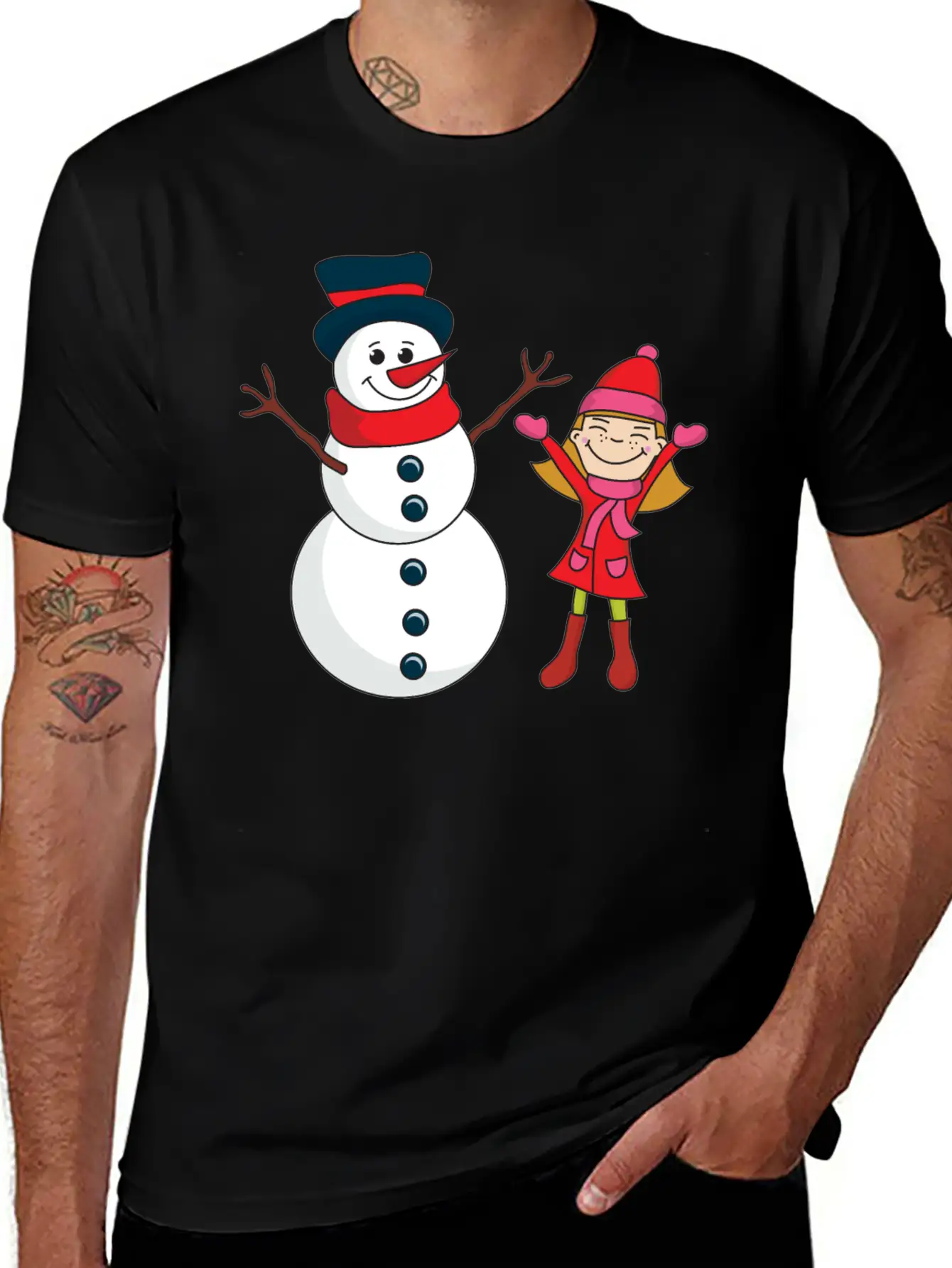 Winter Unisex Casual T-Shirt – Clean Design For Daily Comfort