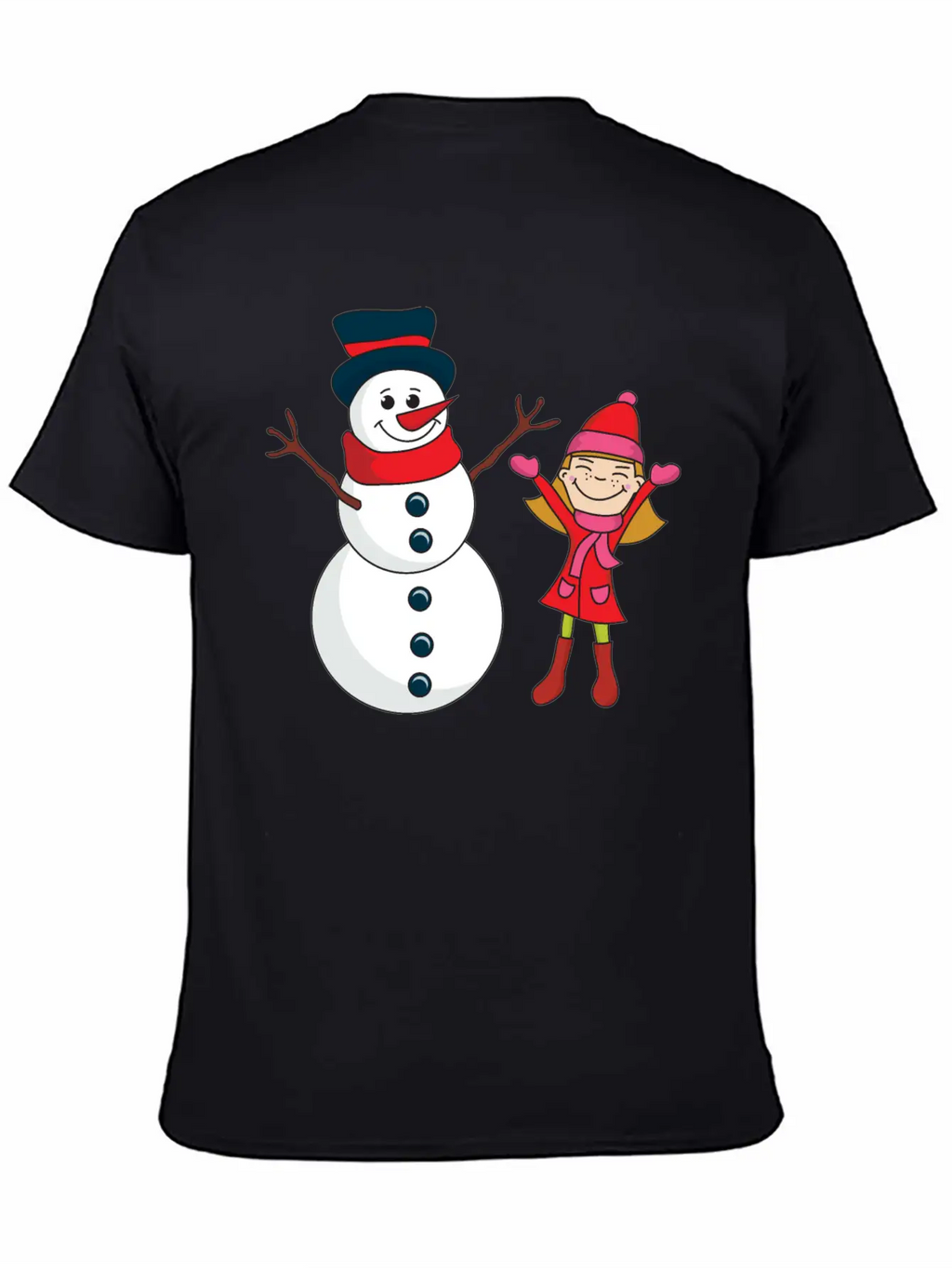Winter Unisex Casual T-Shirt – Clean Design For Daily Comfort